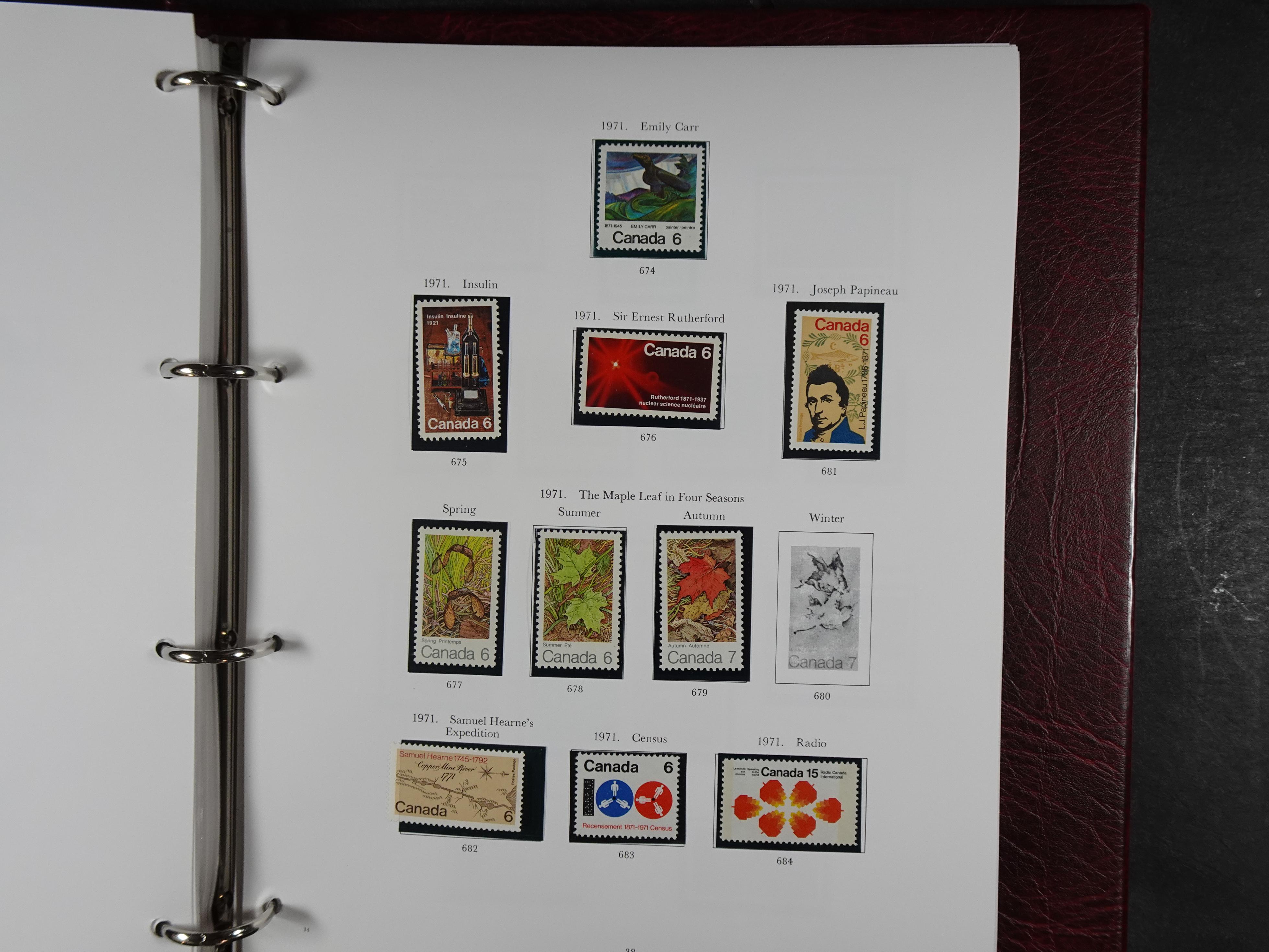 Nette collectie klassiek 1e plakker gebruikt.
Na 1950 postfris.Nominaal cat waarde $200.- 35