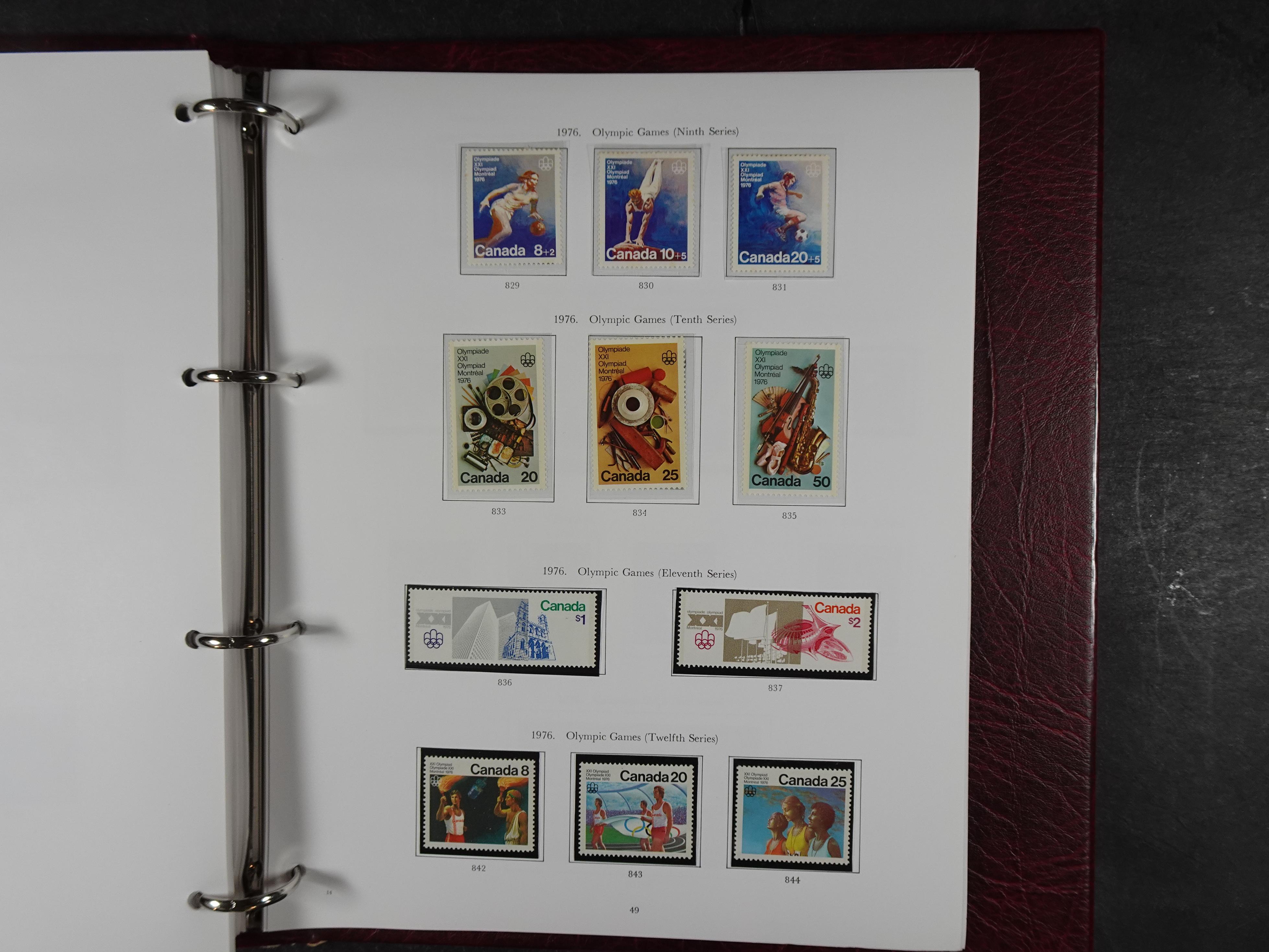 Nette collectie klassiek 1e plakker gebruikt.
Na 1950 postfris.Nominaal cat waarde $200.- 46