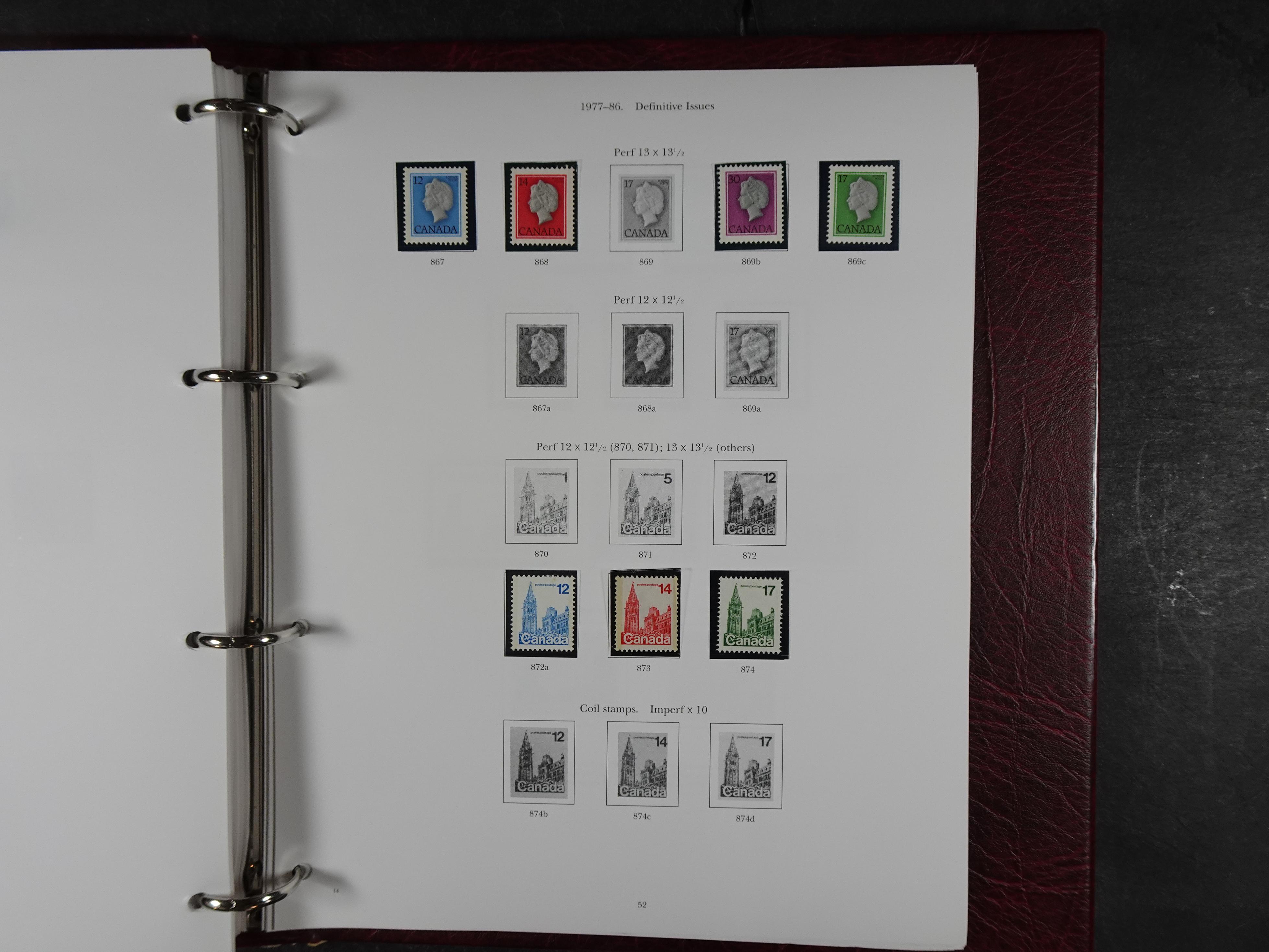 Nette collectie klassiek 1e plakker gebruikt.
Na 1950 postfris.Nominaal cat waarde $200.- 49