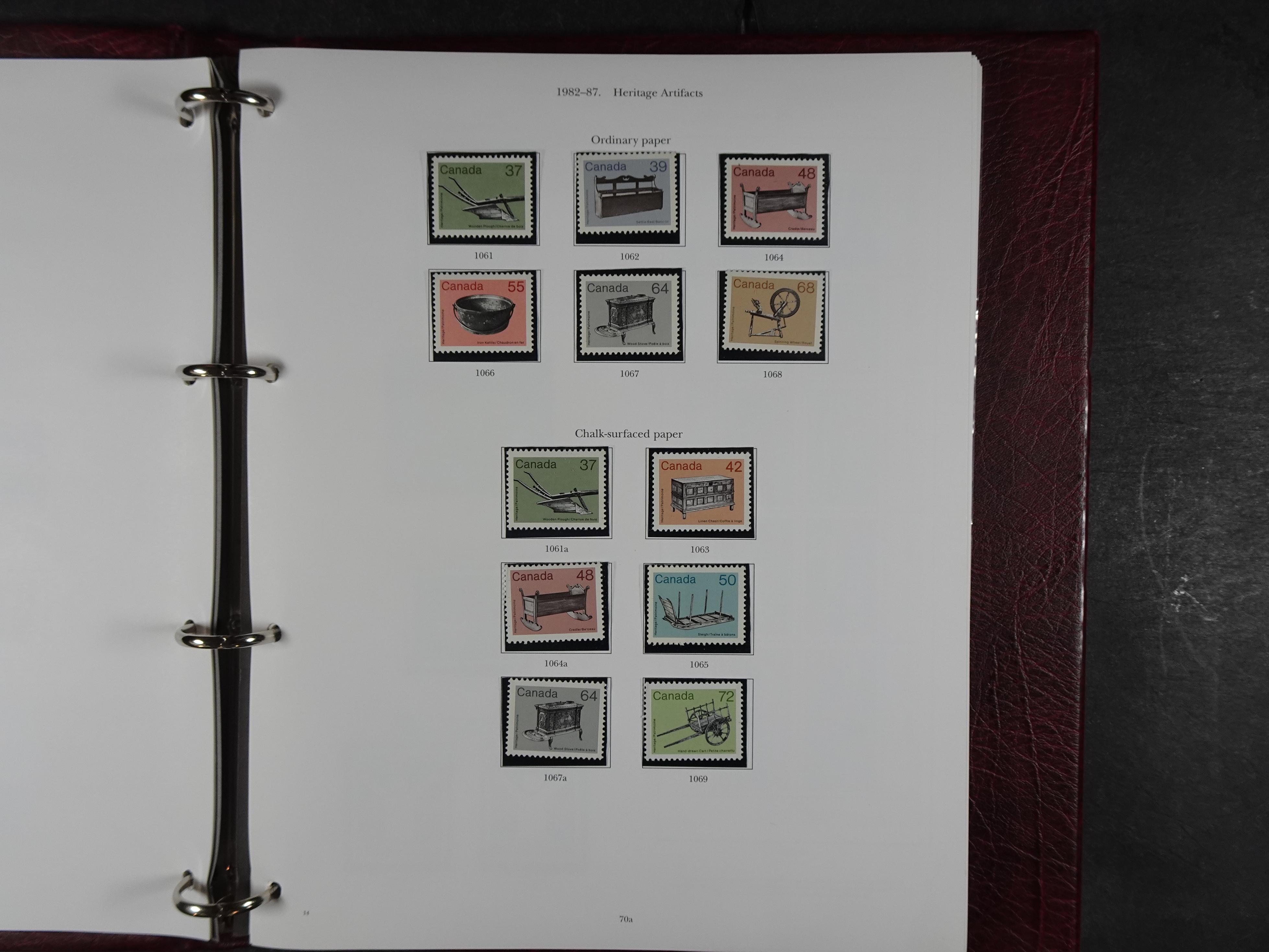 Nette collectie klassiek 1e plakker gebruikt.
Na 1950 postfris.Nominaal cat waarde $200.- 68