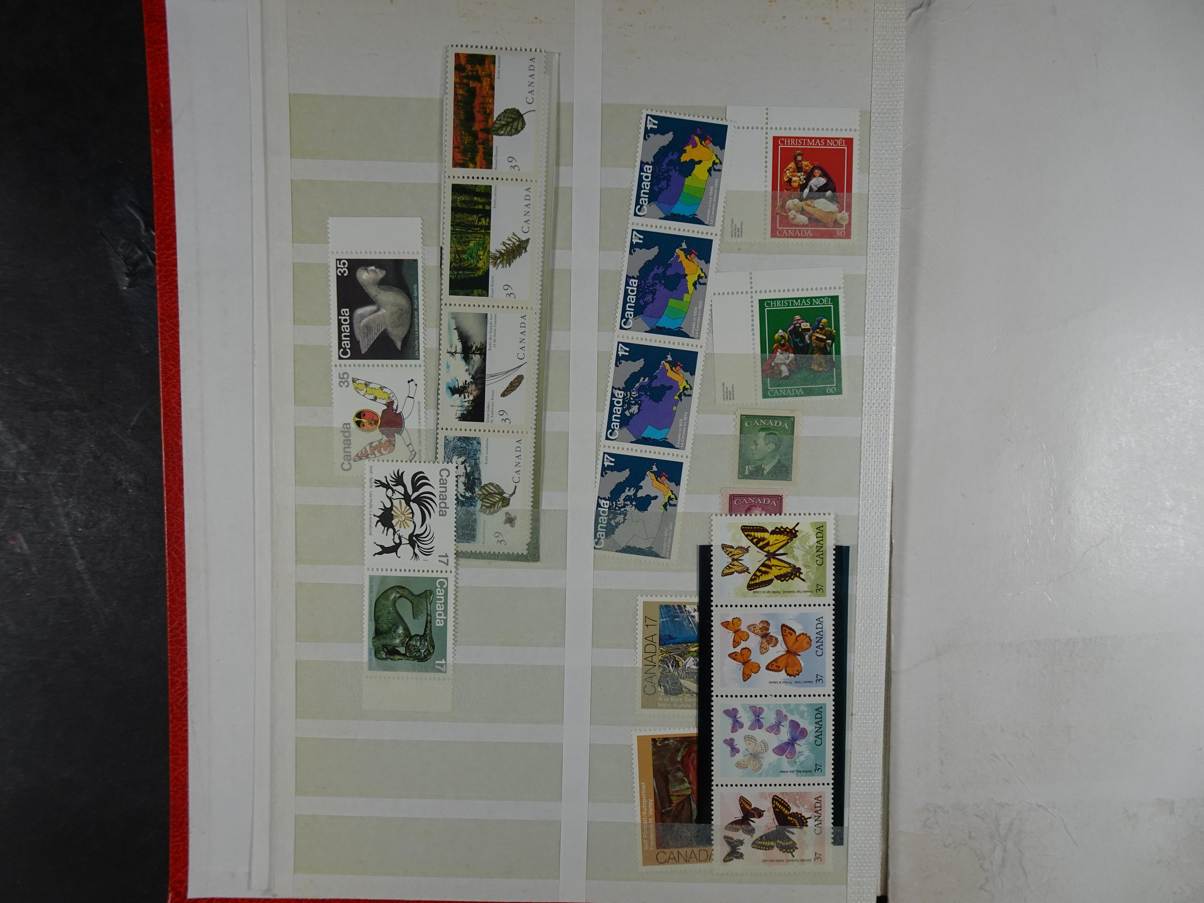 Nette collectie klassiek 1e plakker gebruikt.
Na 1950 postfris.Nominaal cat waarde $200.- 100