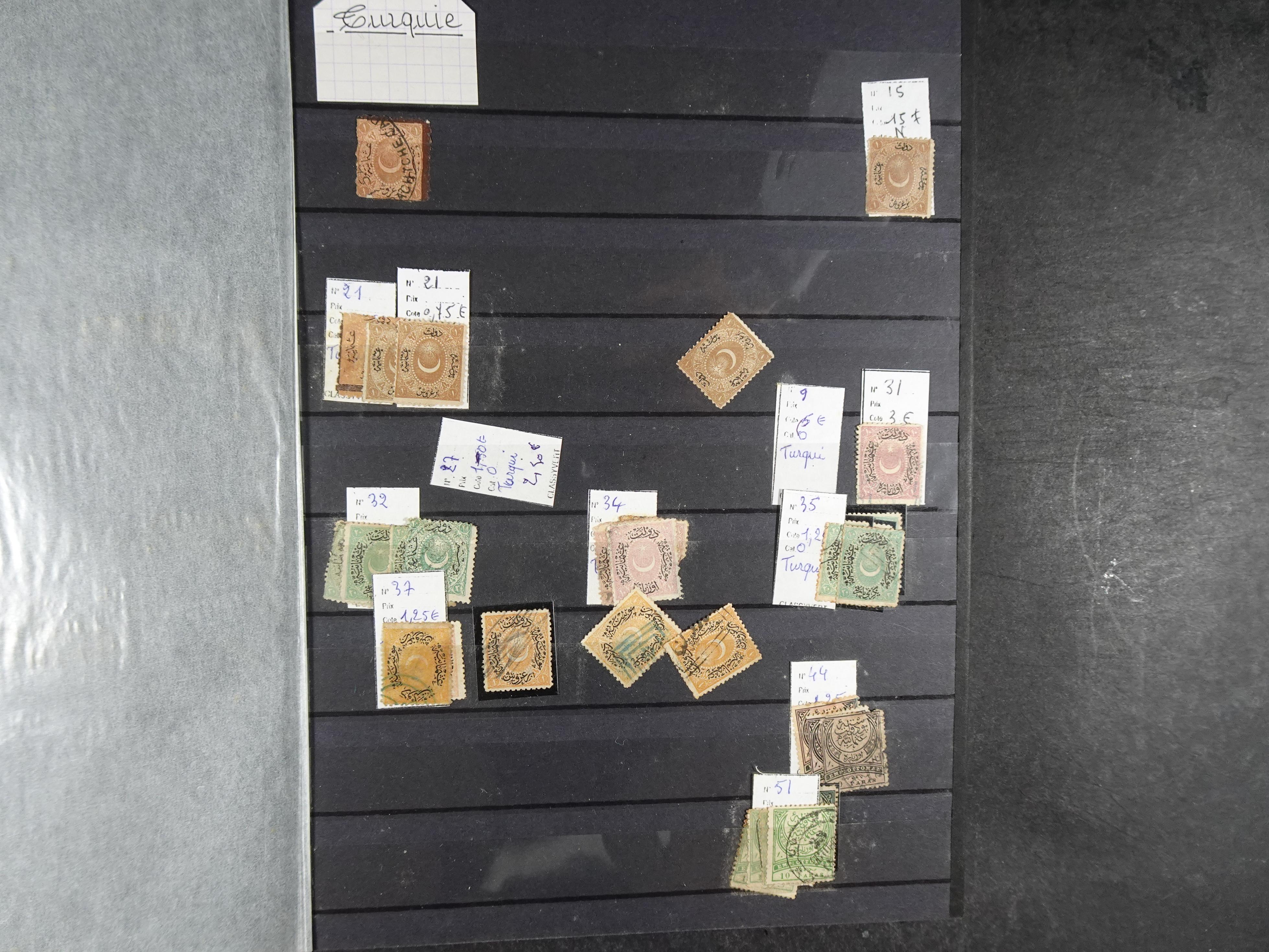 Verzameling klassiek materiaal met betere stempels daarbij Montenegro, Servië, Toeva (Niet vaak aangeboden).