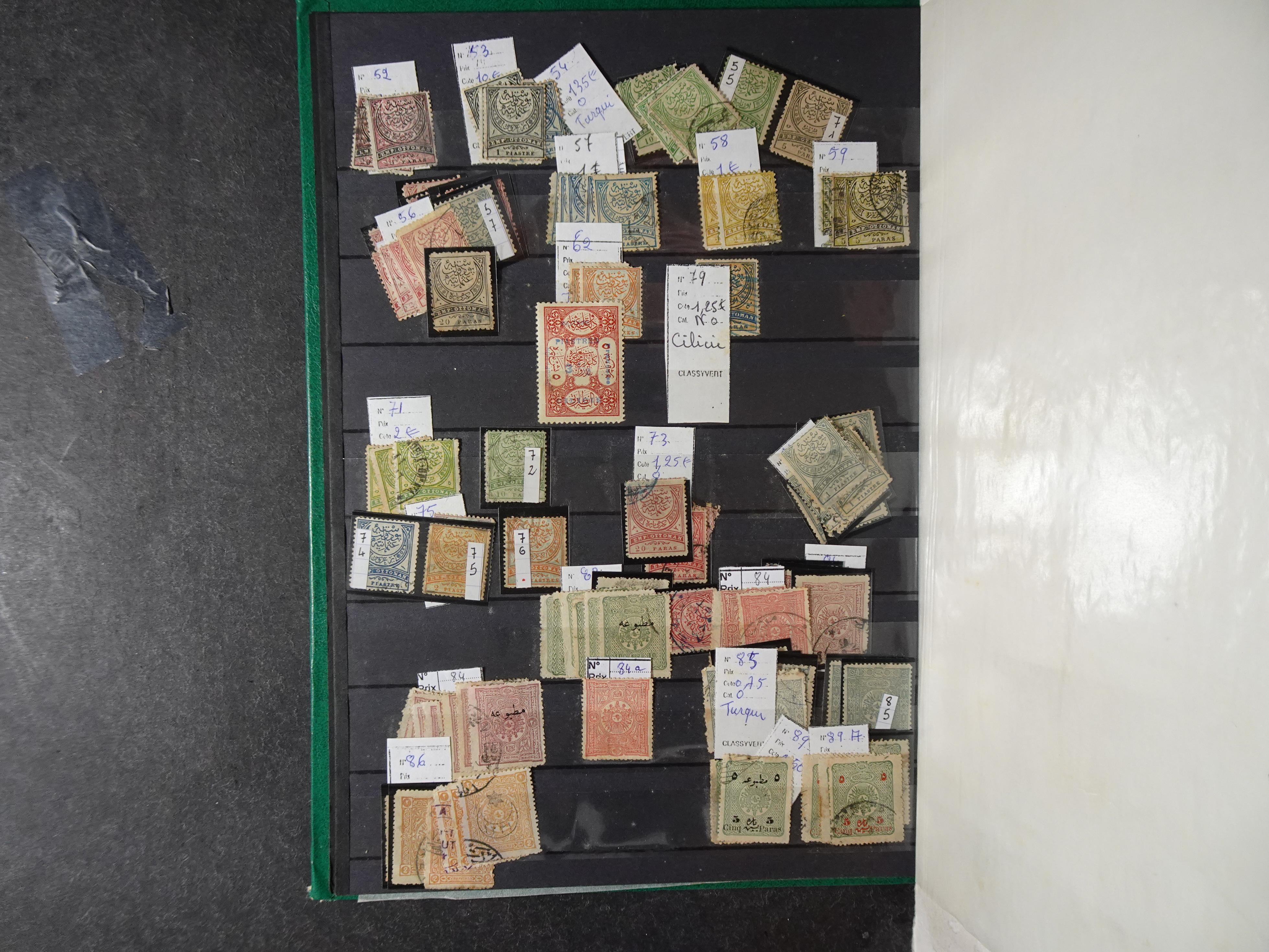 Verzameling klassiek materiaal met betere stempels daarbij Montenegro, Servië, Toeva (Niet vaak aangeboden). 2