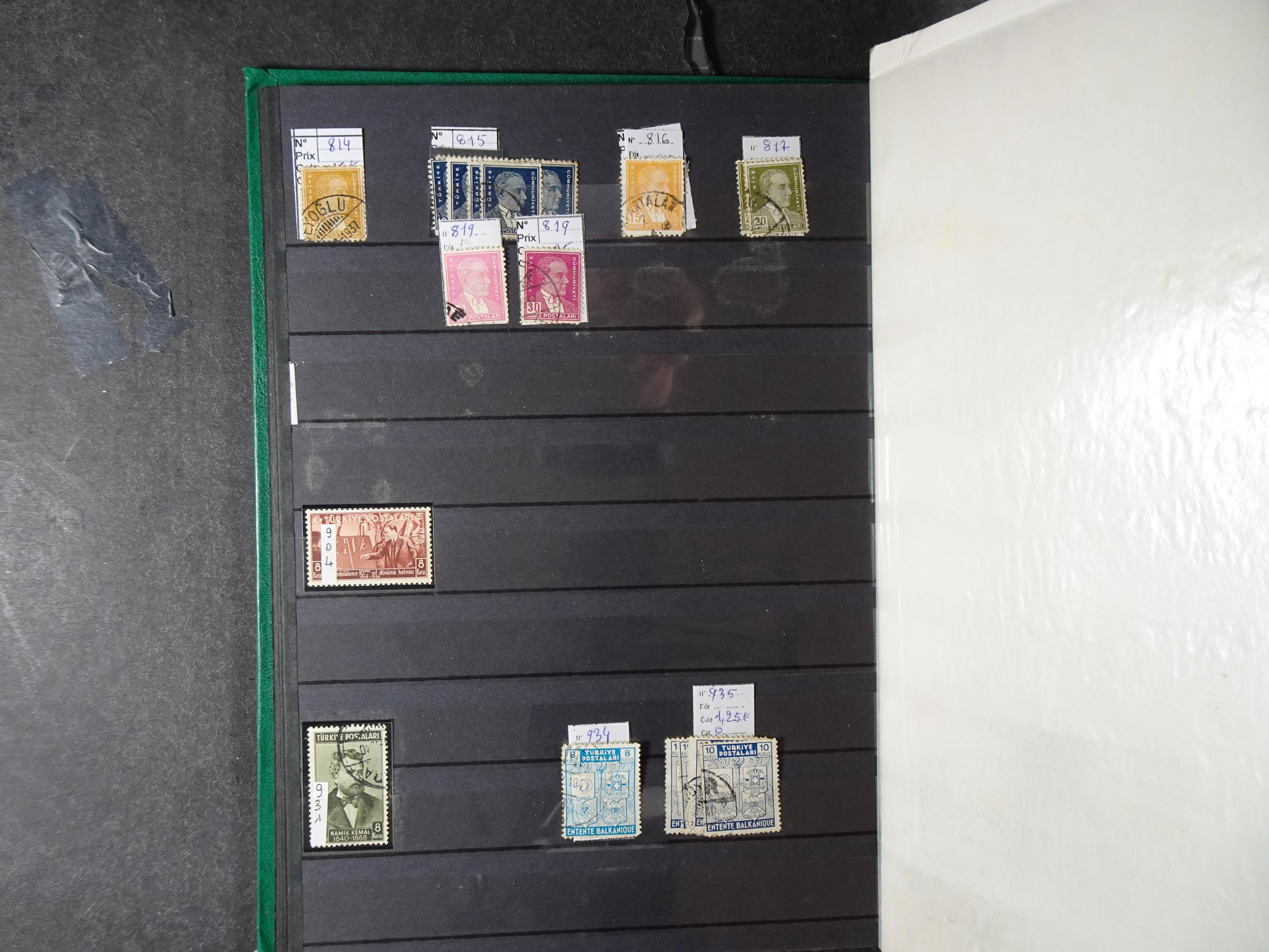 Verzameling klassiek materiaal met betere stempels daarbij Montenegro, Servië, Toeva (Niet vaak aangeboden). 14