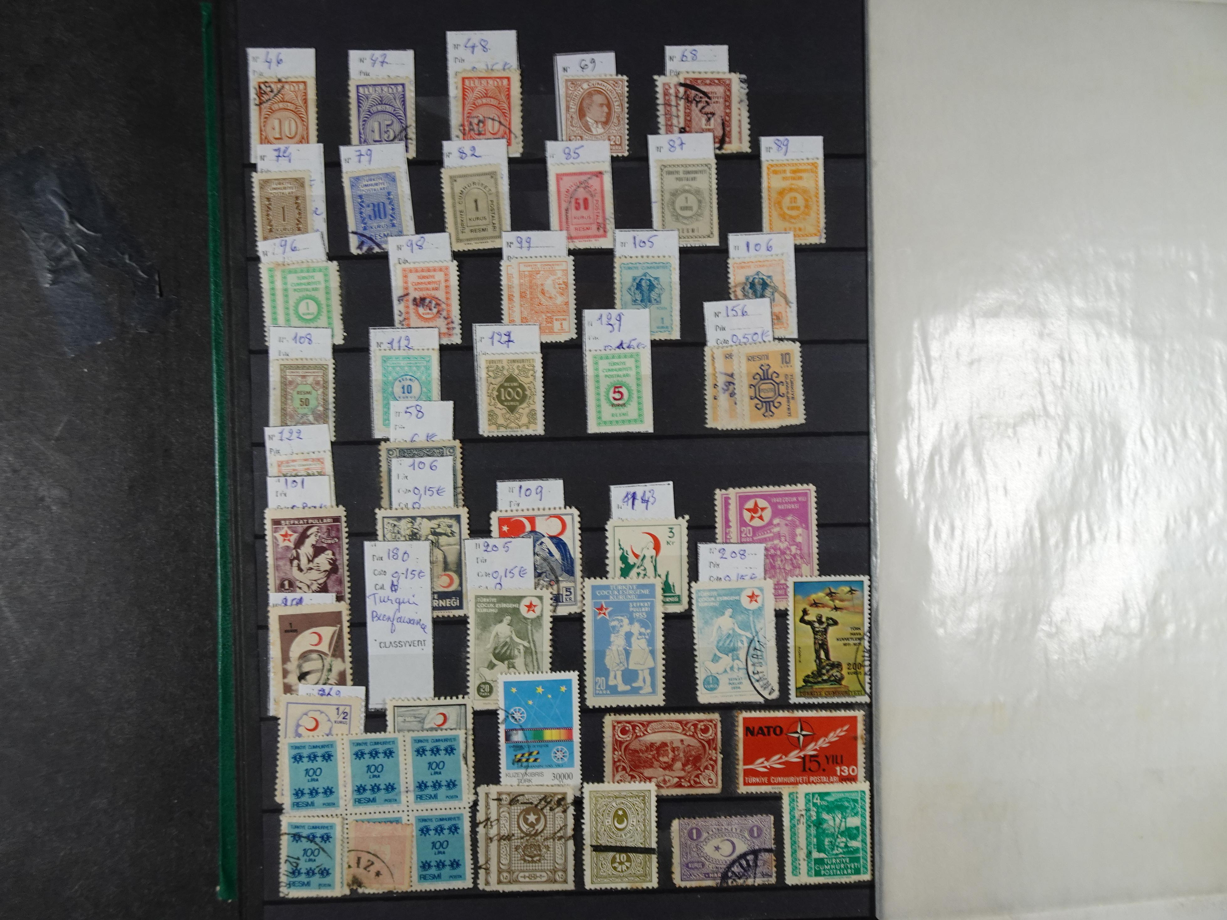 Verzameling klassiek materiaal met betere stempels daarbij Montenegro, Servië, Toeva (Niet vaak aangeboden). 39