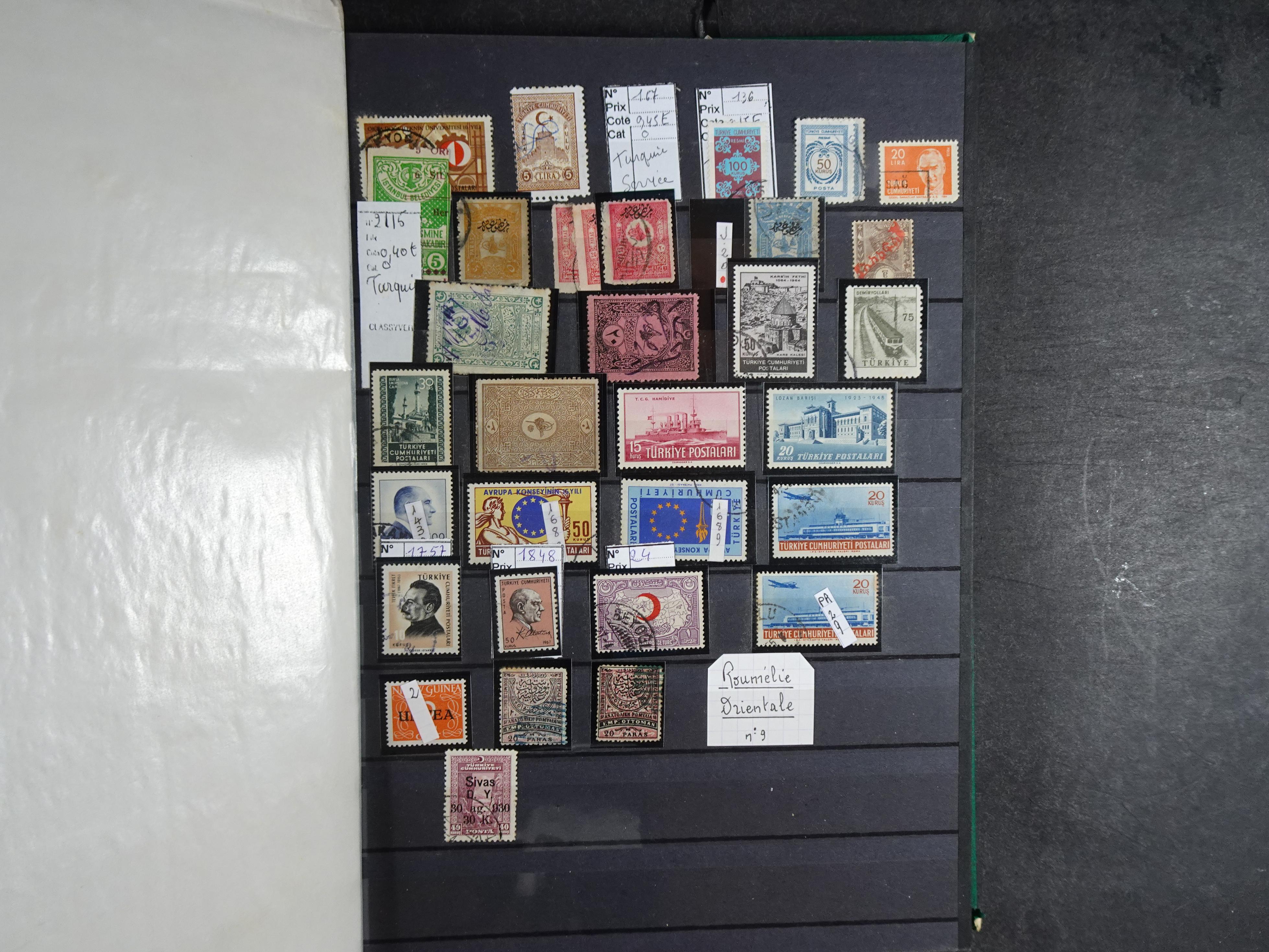 Verzameling klassiek materiaal met betere stempels daarbij Montenegro, Servië, Toeva (Niet vaak aangeboden). 40