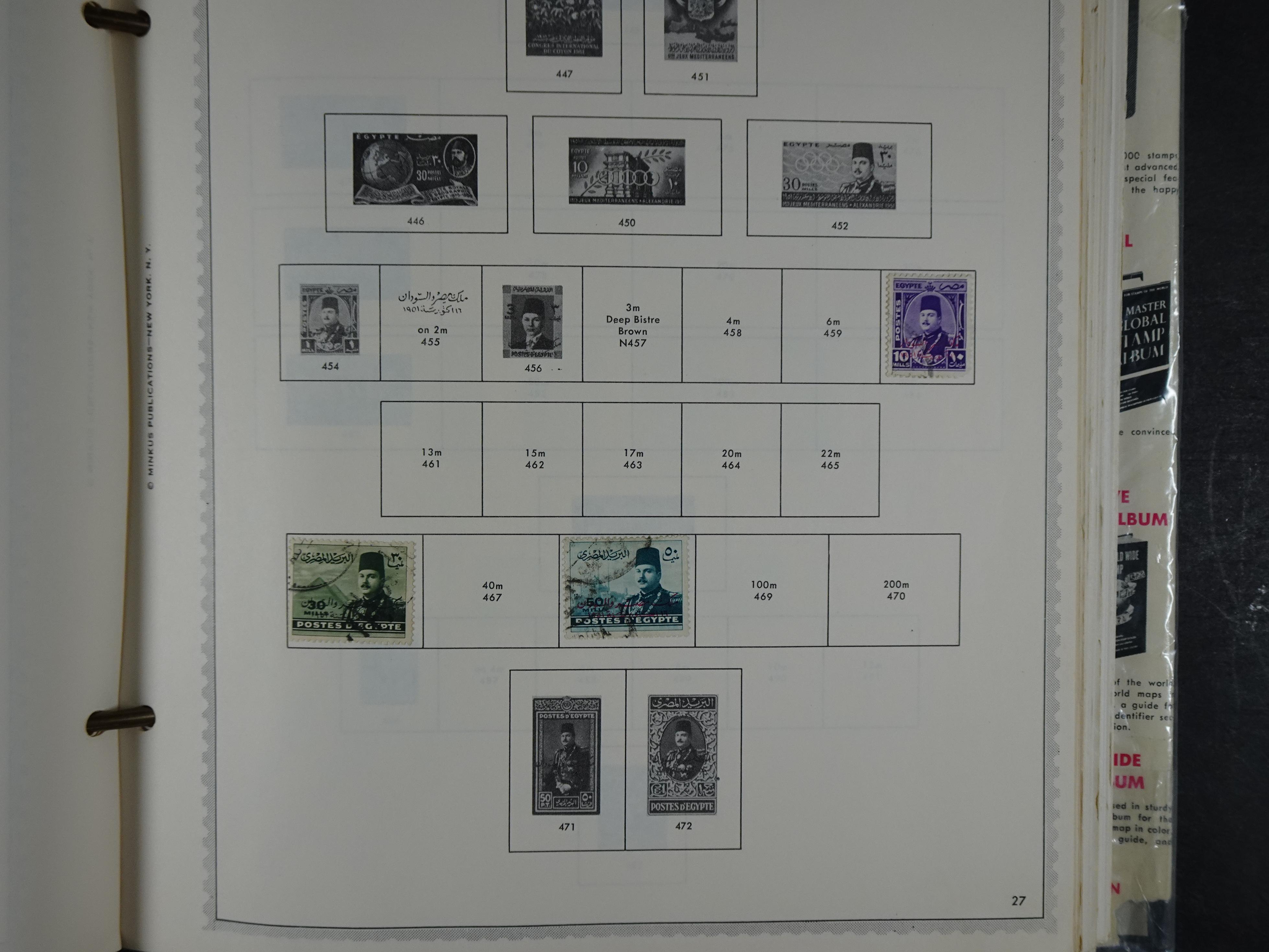 Redelijk compleet verzameling  zonder veel bijzonderdelen.
Veel 1e plakker. 33