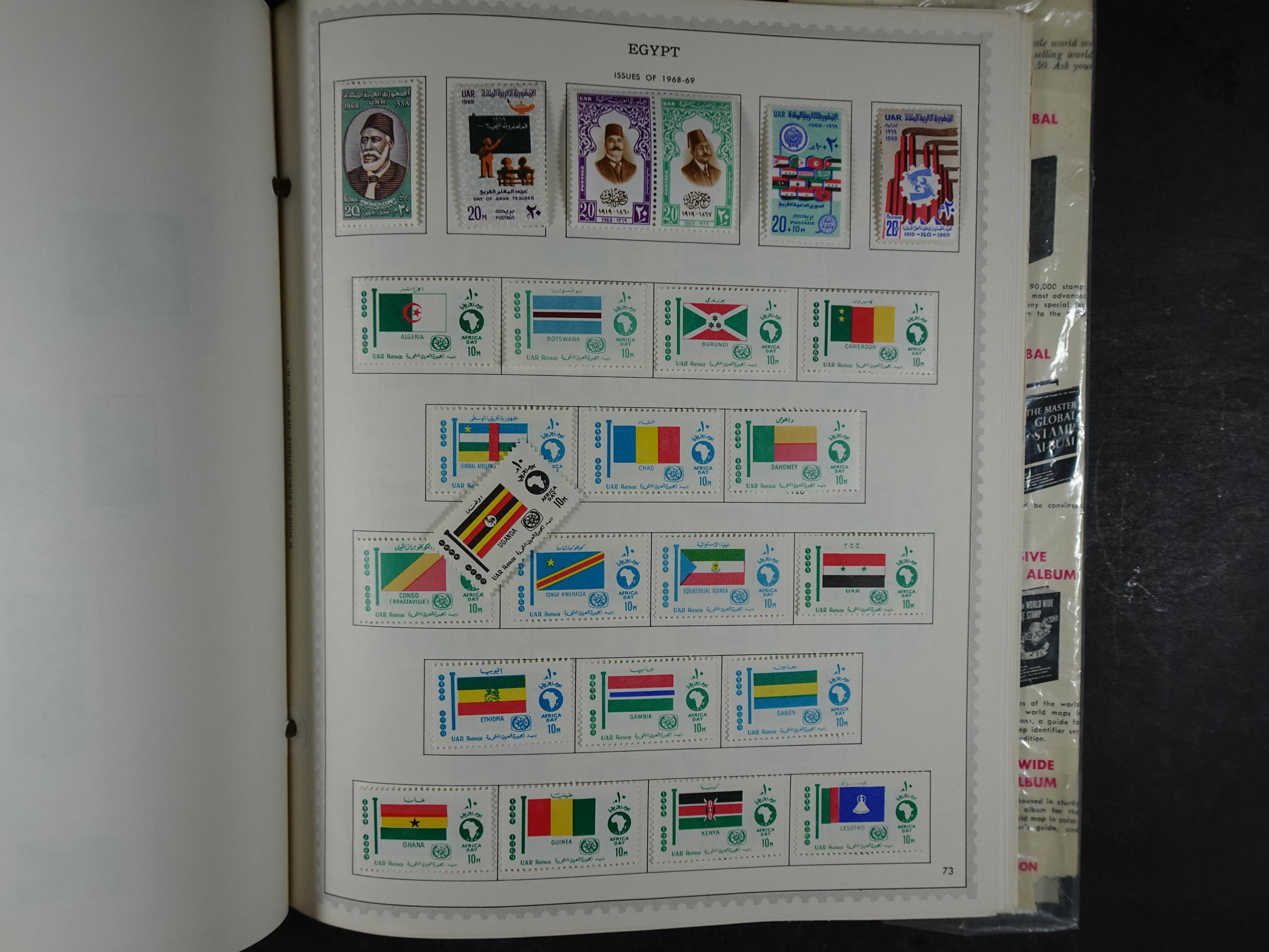 Redelijk compleet verzameling  zonder veel bijzonderdelen.
Veel 1e plakker. 72