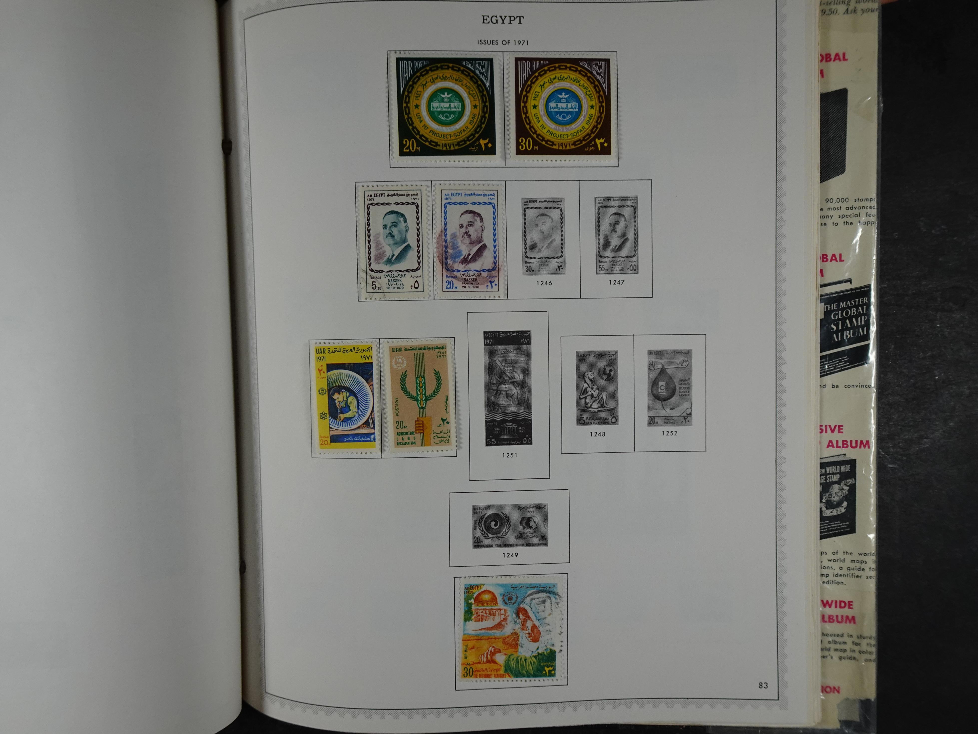 Redelijk compleet verzameling  zonder veel bijzonderdelen.
Veel 1e plakker. 80