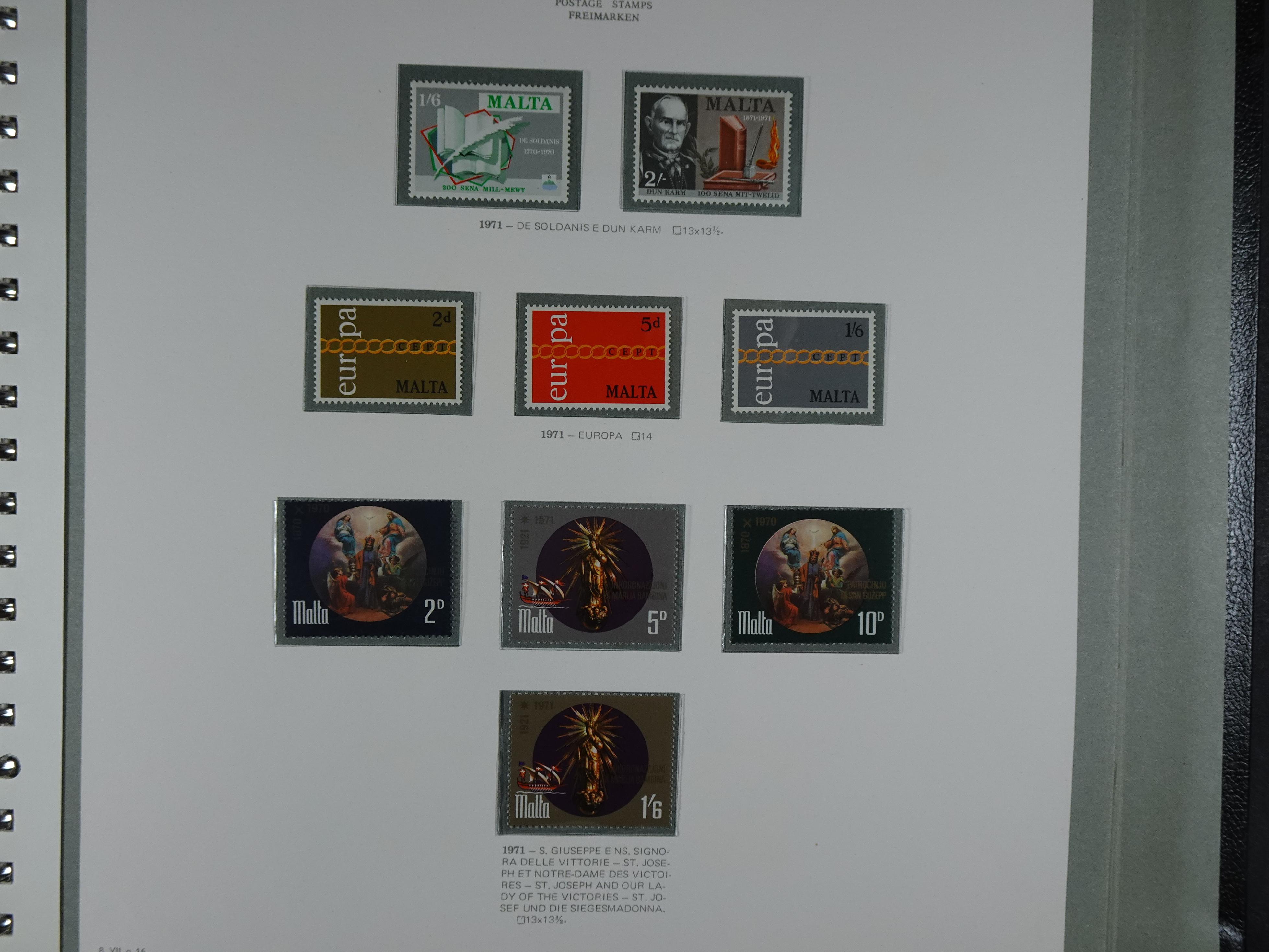 Compleet postfrisse verzameling 1964 - 1984 incl. blokken. 20