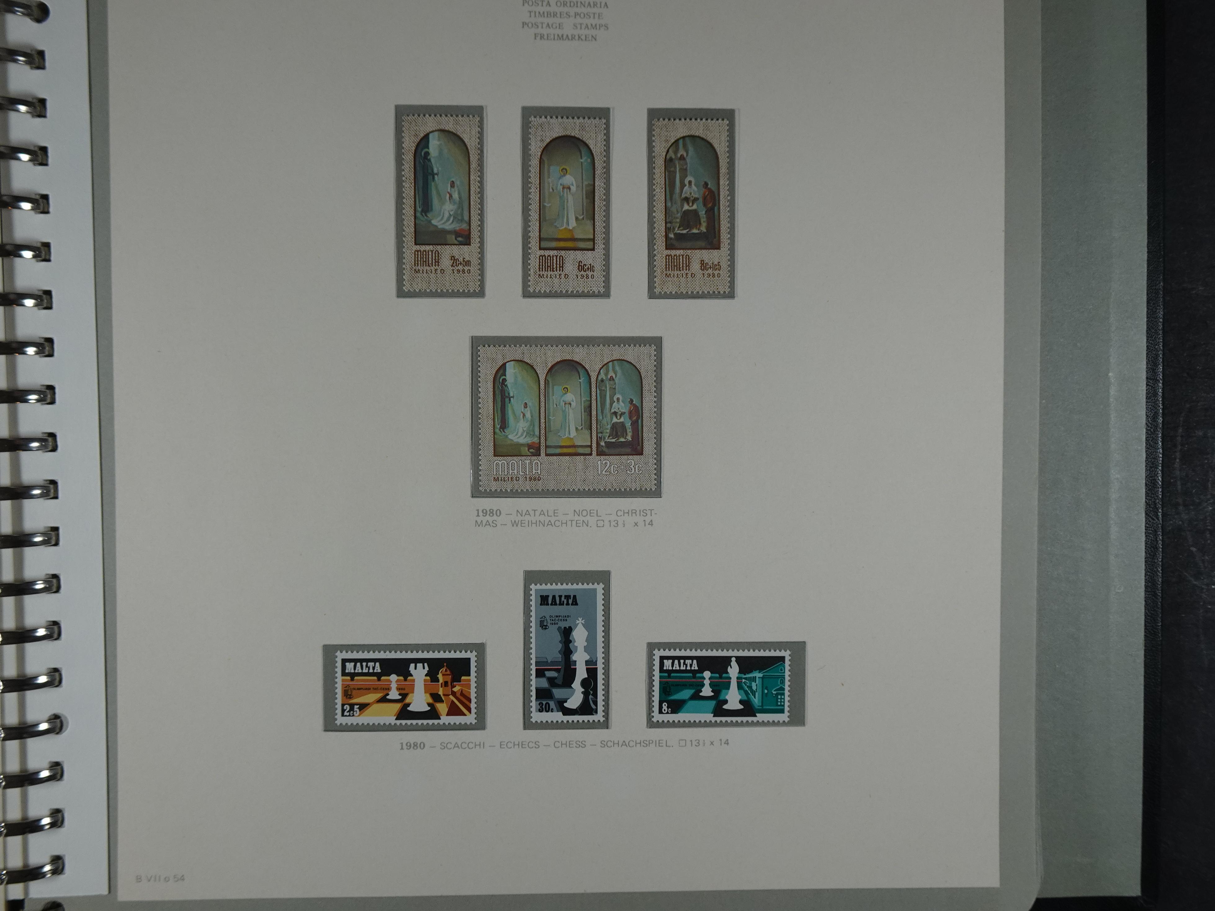 Compleet postfrisse verzameling 1964 - 1984 incl. blokken. 73