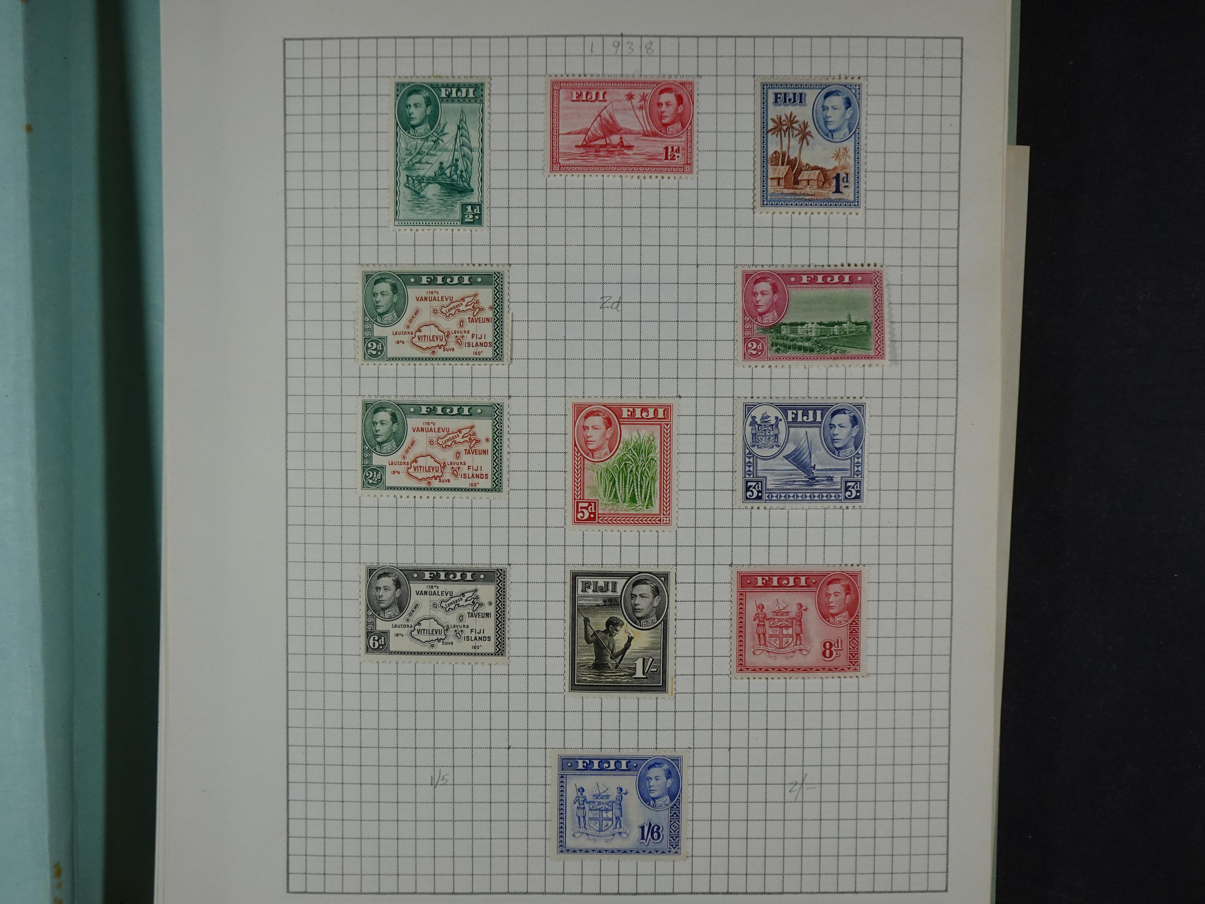 Aardige collectie met betere zegels. 15