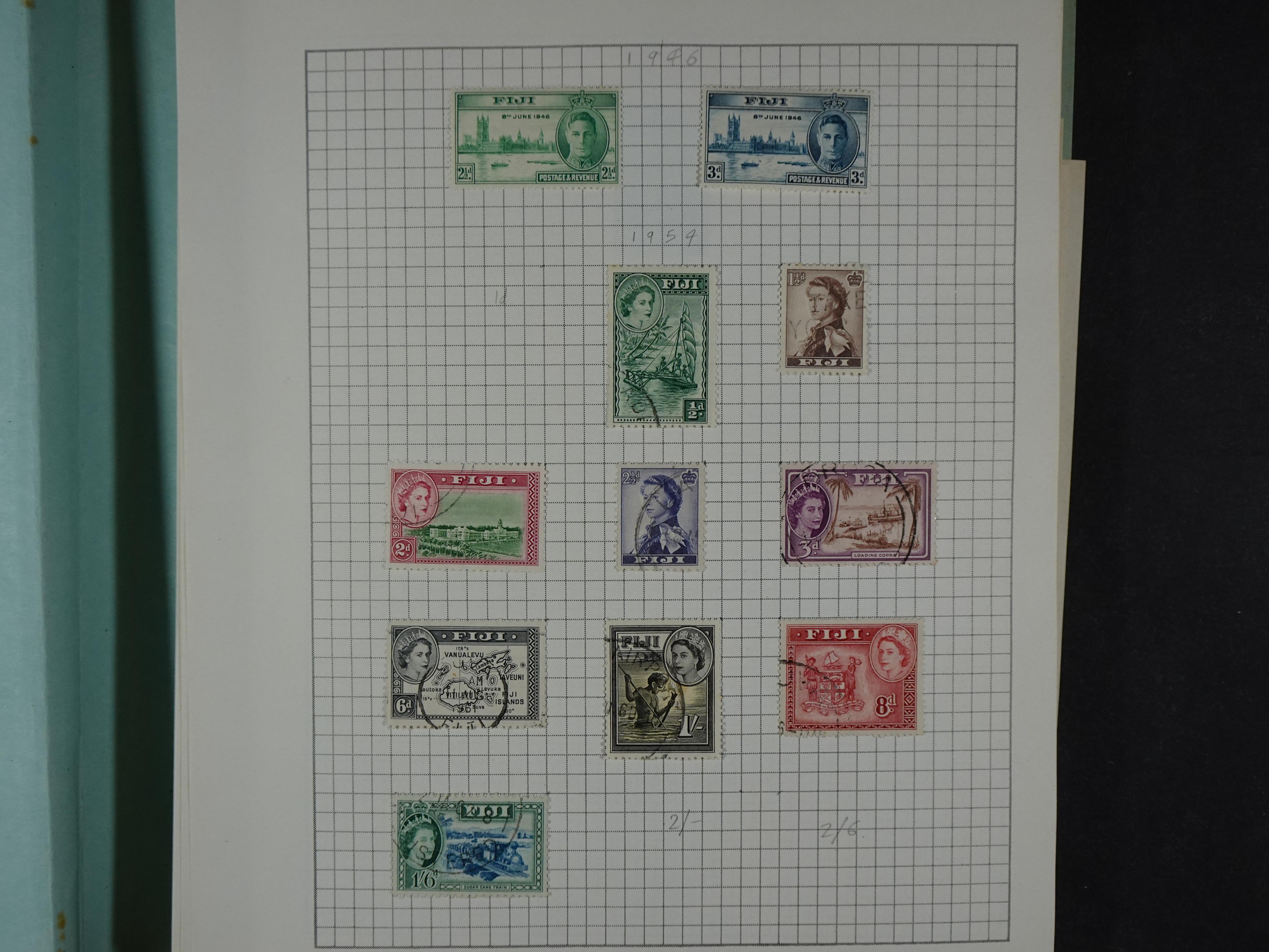 Aardige collectie met betere zegels. 17