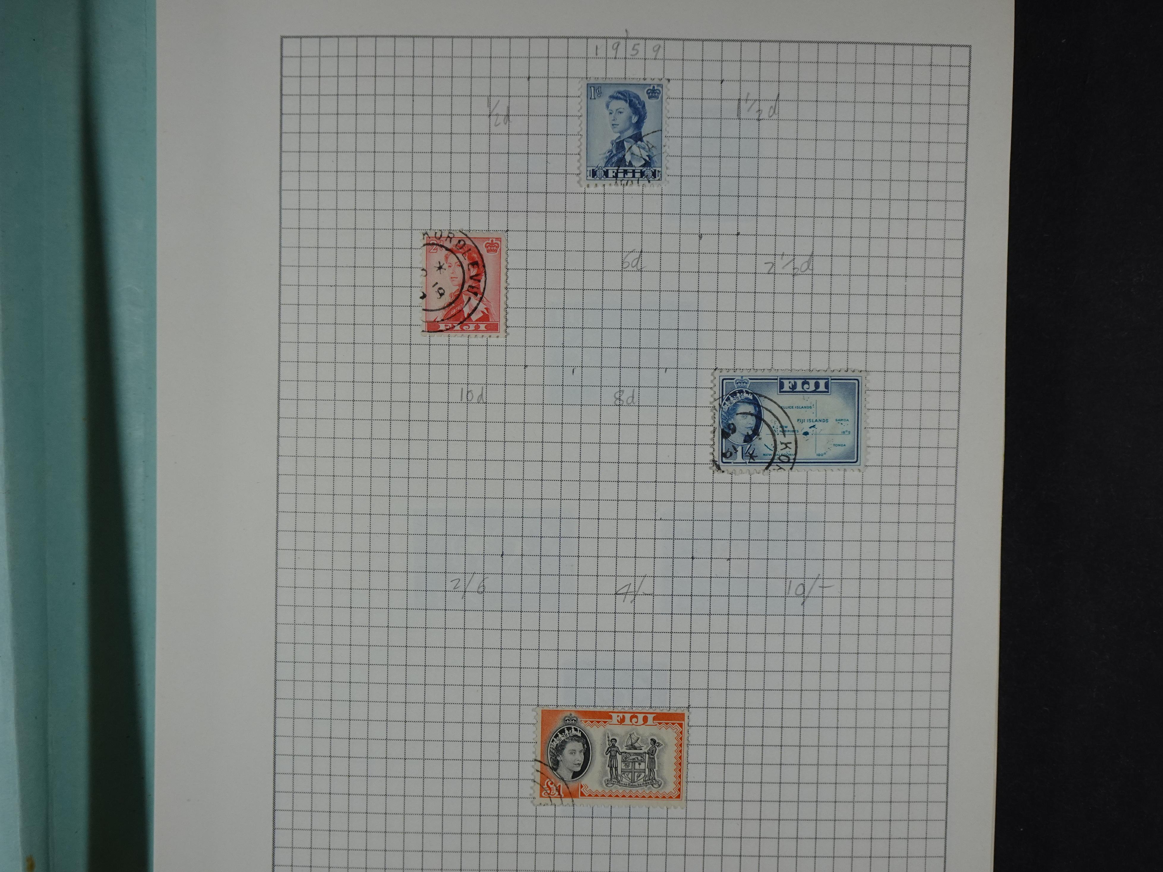 Aardige collectie met betere zegels. 19