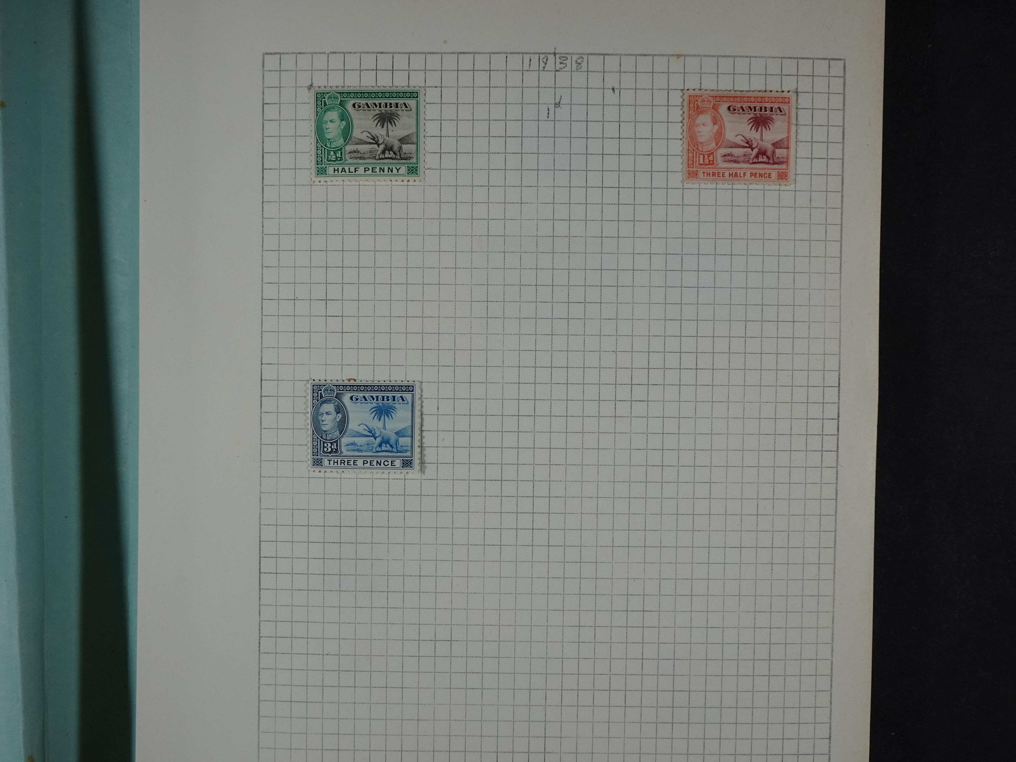 Aardige collectie met betere zegels. 21