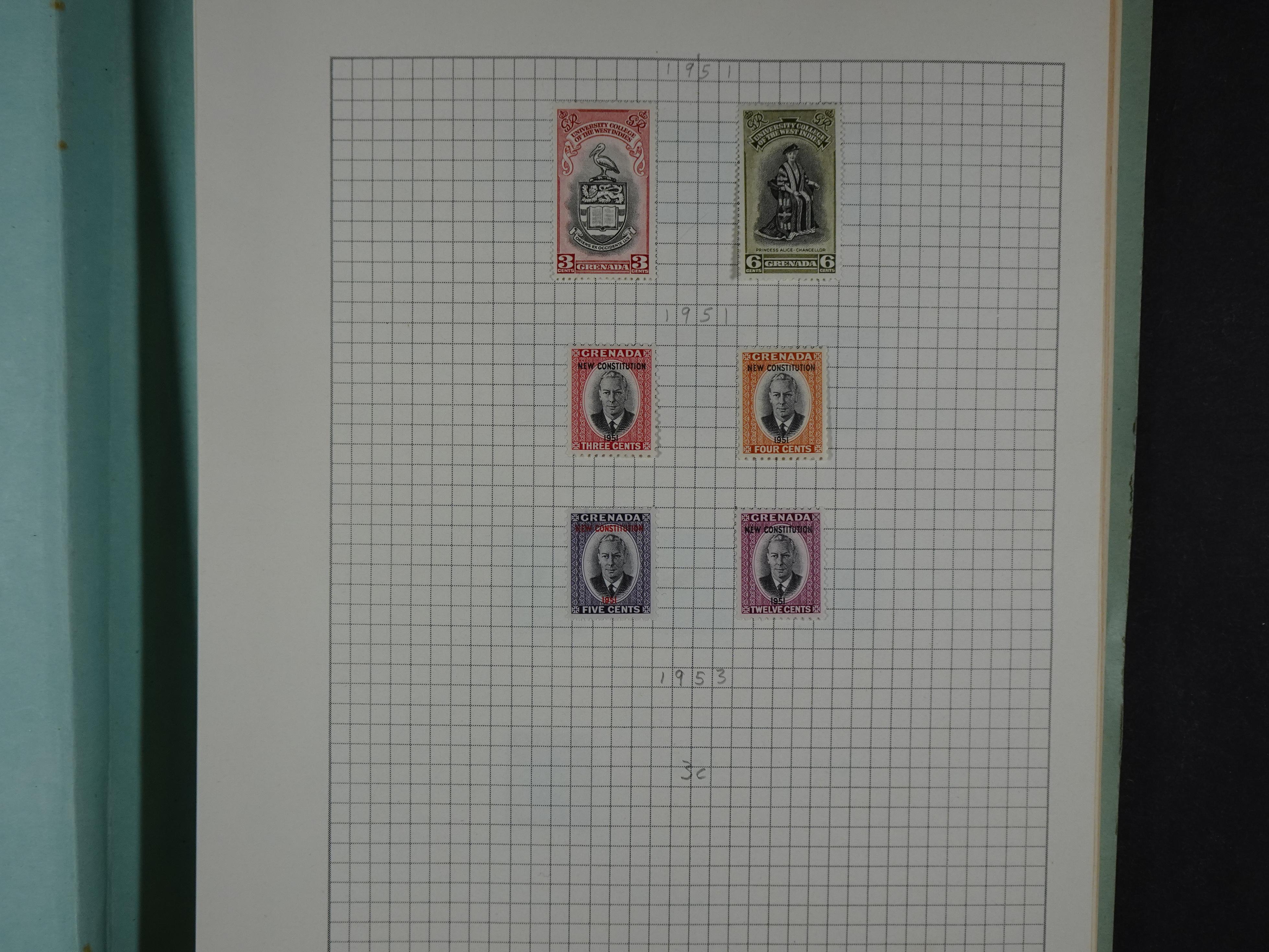 Aardige collectie met betere zegels. 40