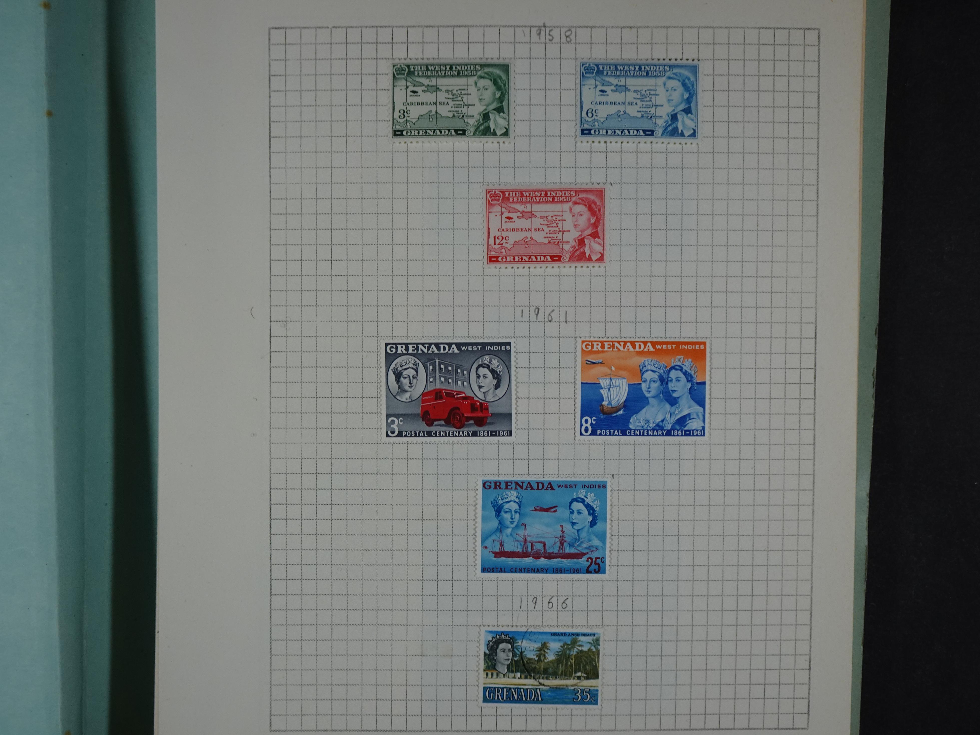 Aardige collectie met betere zegels. 43