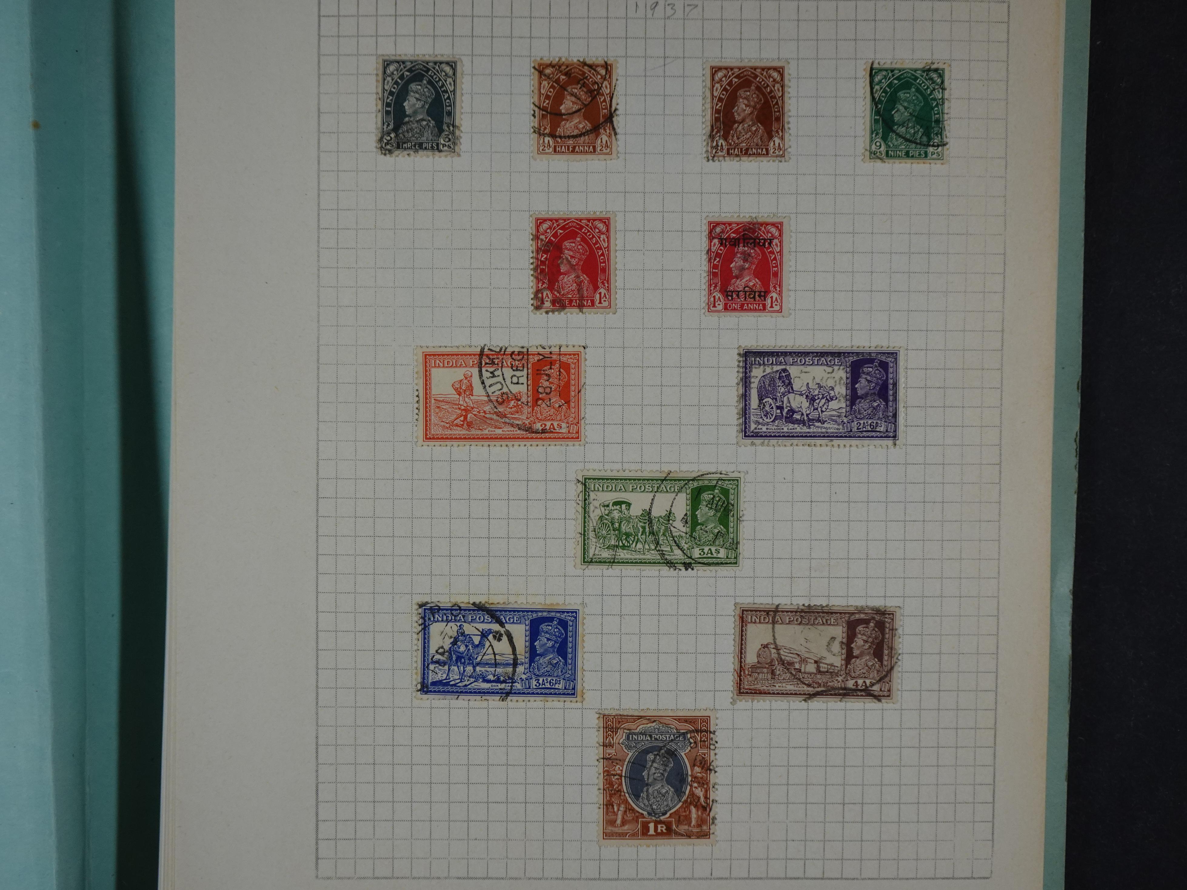 Aardige collectie met betere zegels. 53