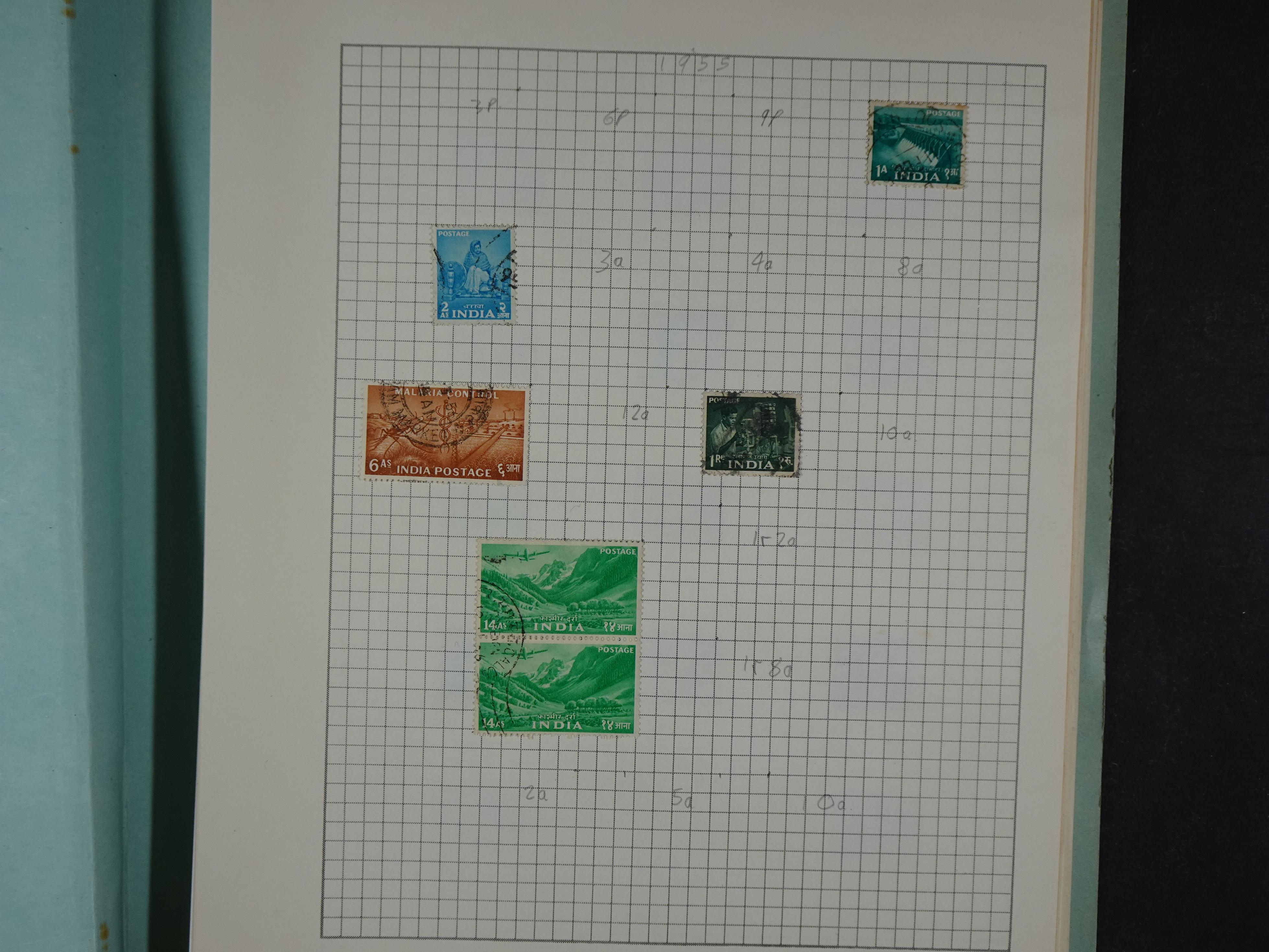 Aardige collectie met betere zegels. 58