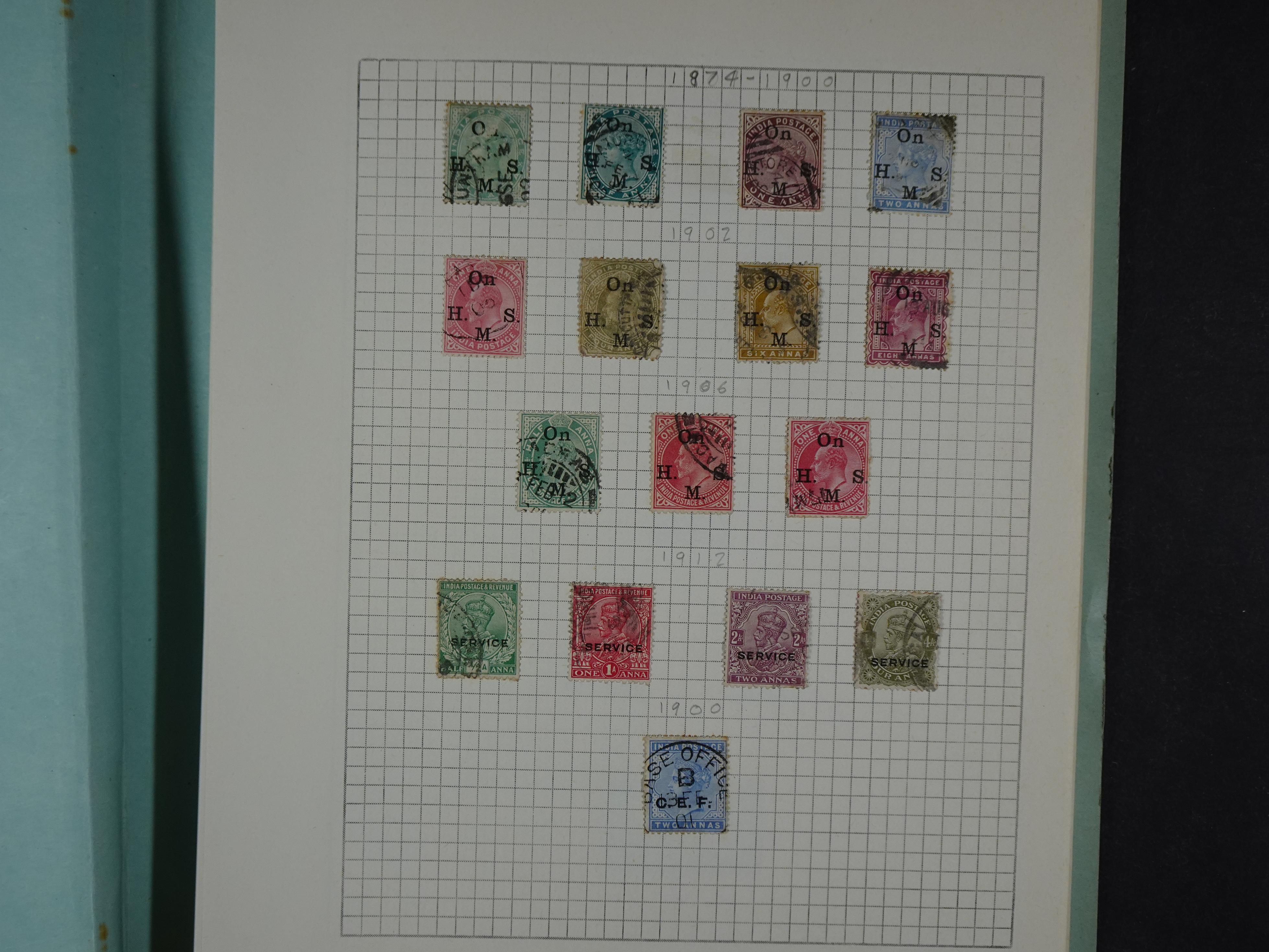 Aardige collectie met betere zegels. 62