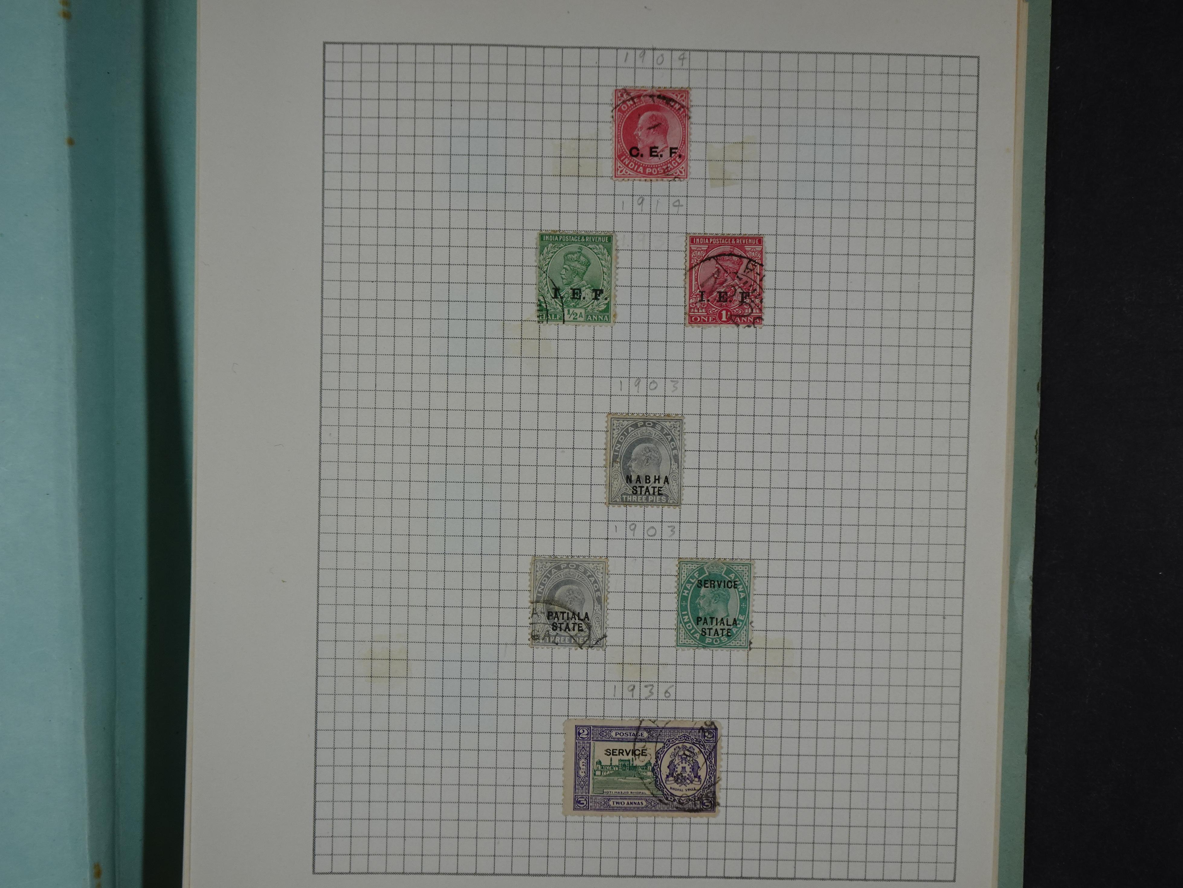 Aardige collectie met betere zegels. 63