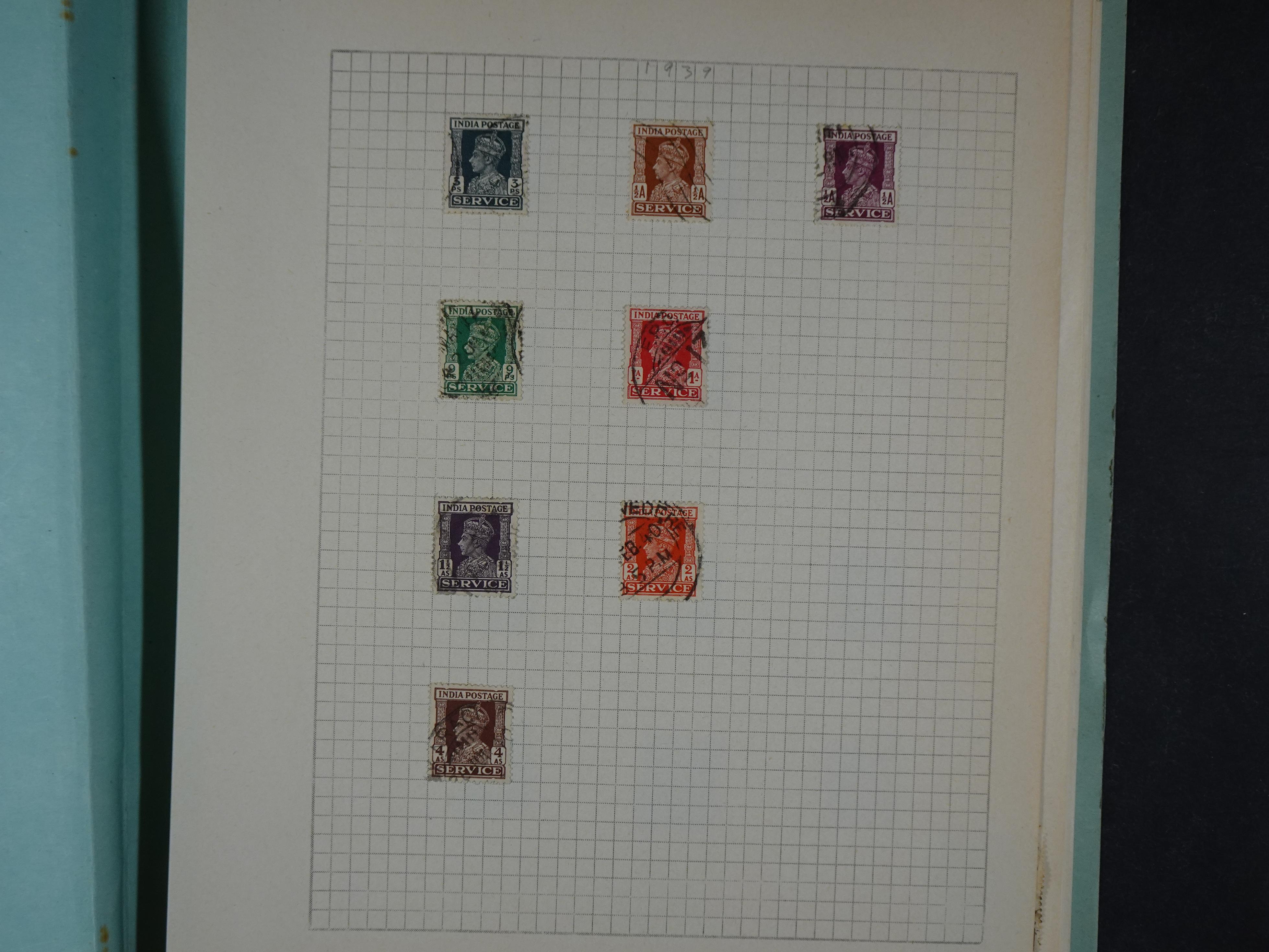 Aardige collectie met betere zegels. 64