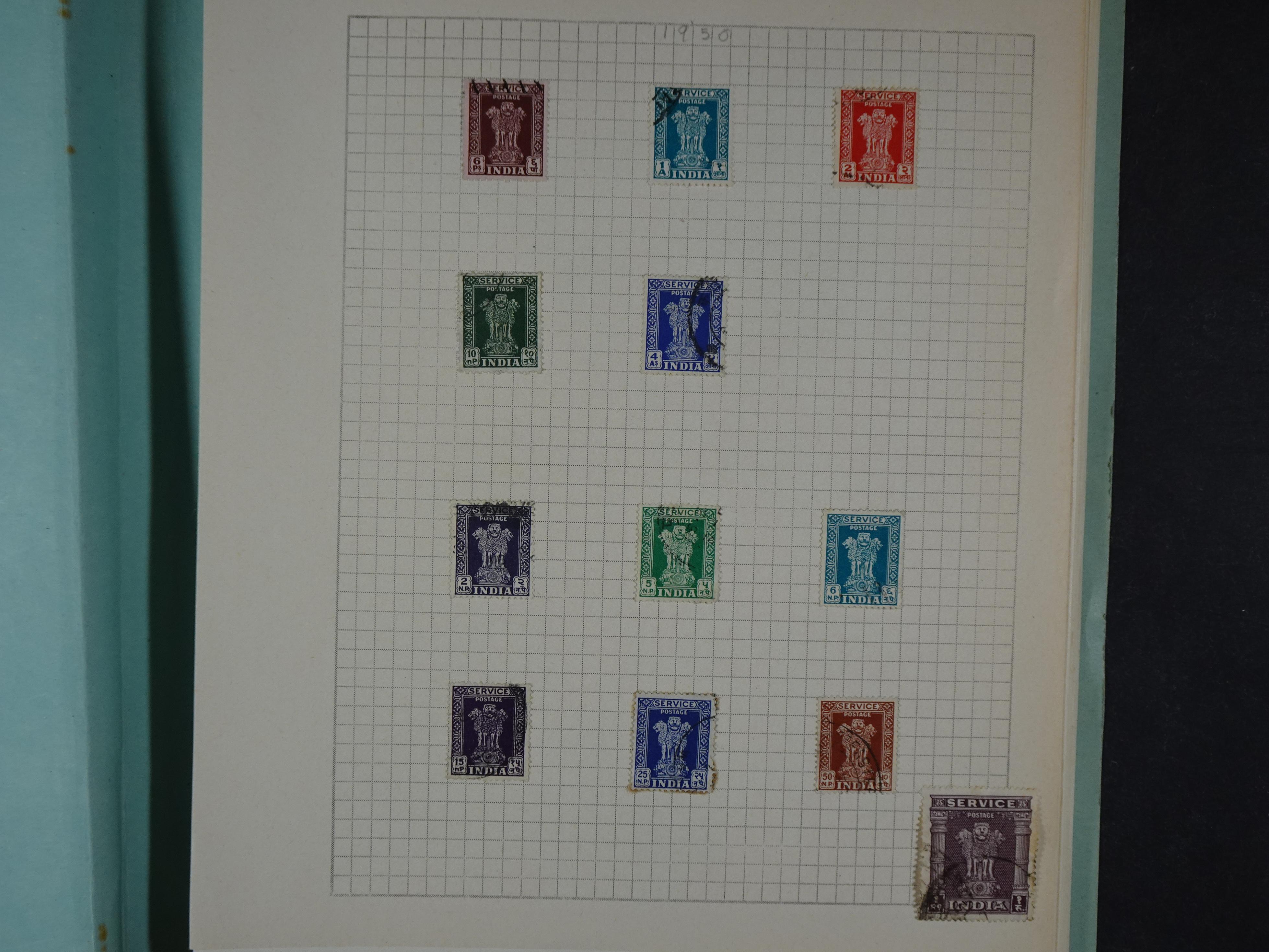 Aardige collectie met betere zegels. 65