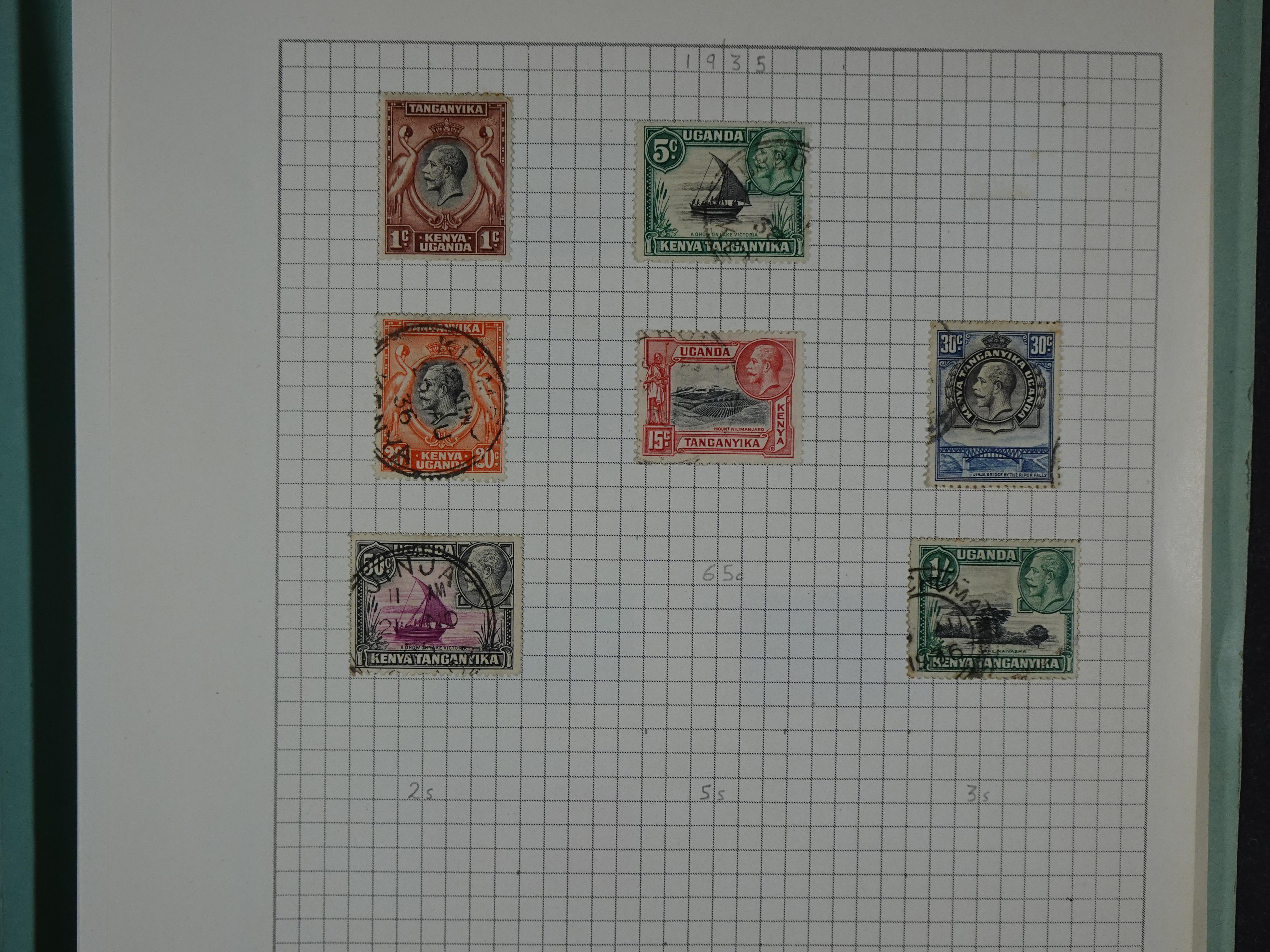 Aardige collectie met betere zegels. 82