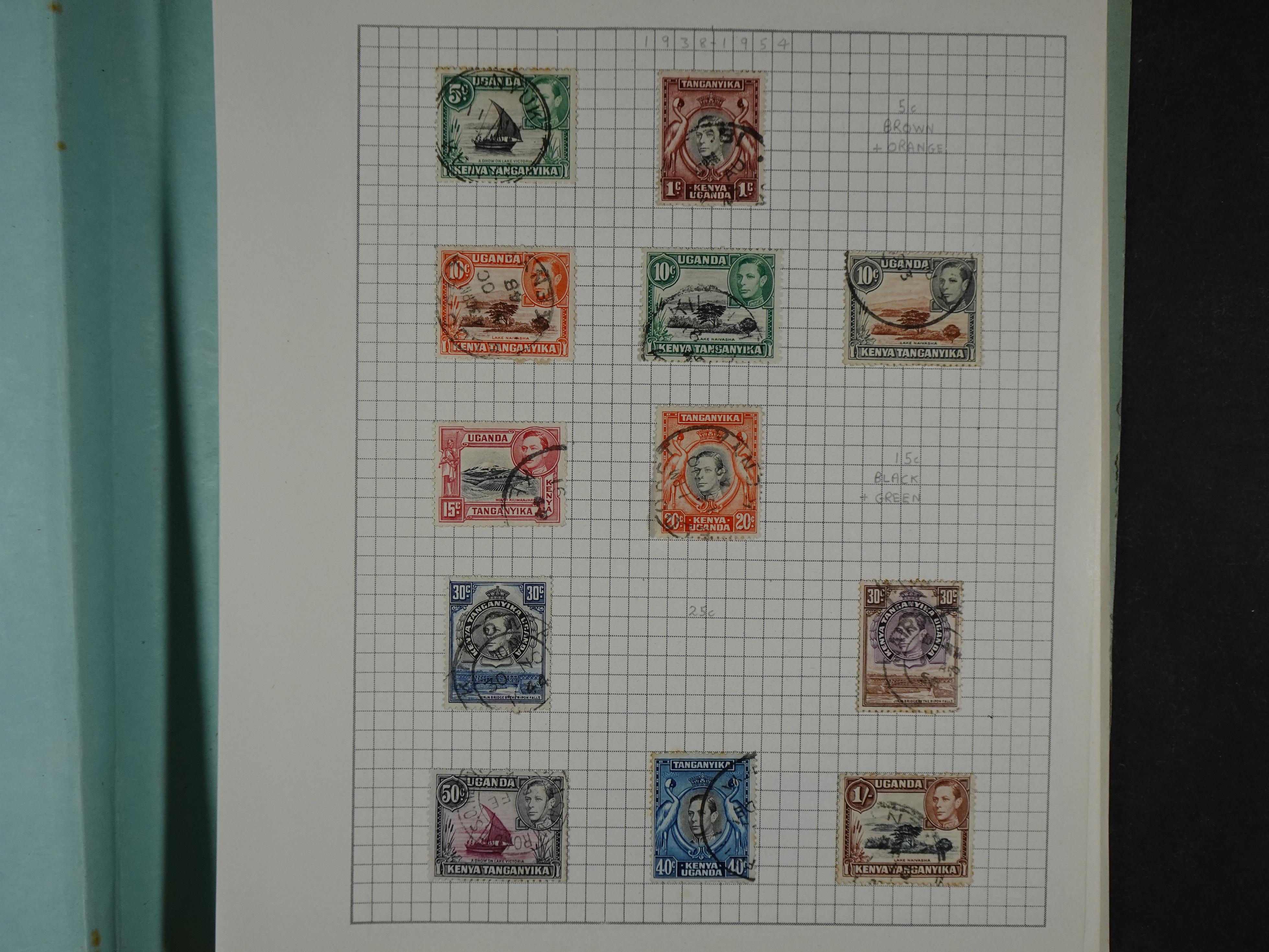 Aardige collectie met betere zegels. 84