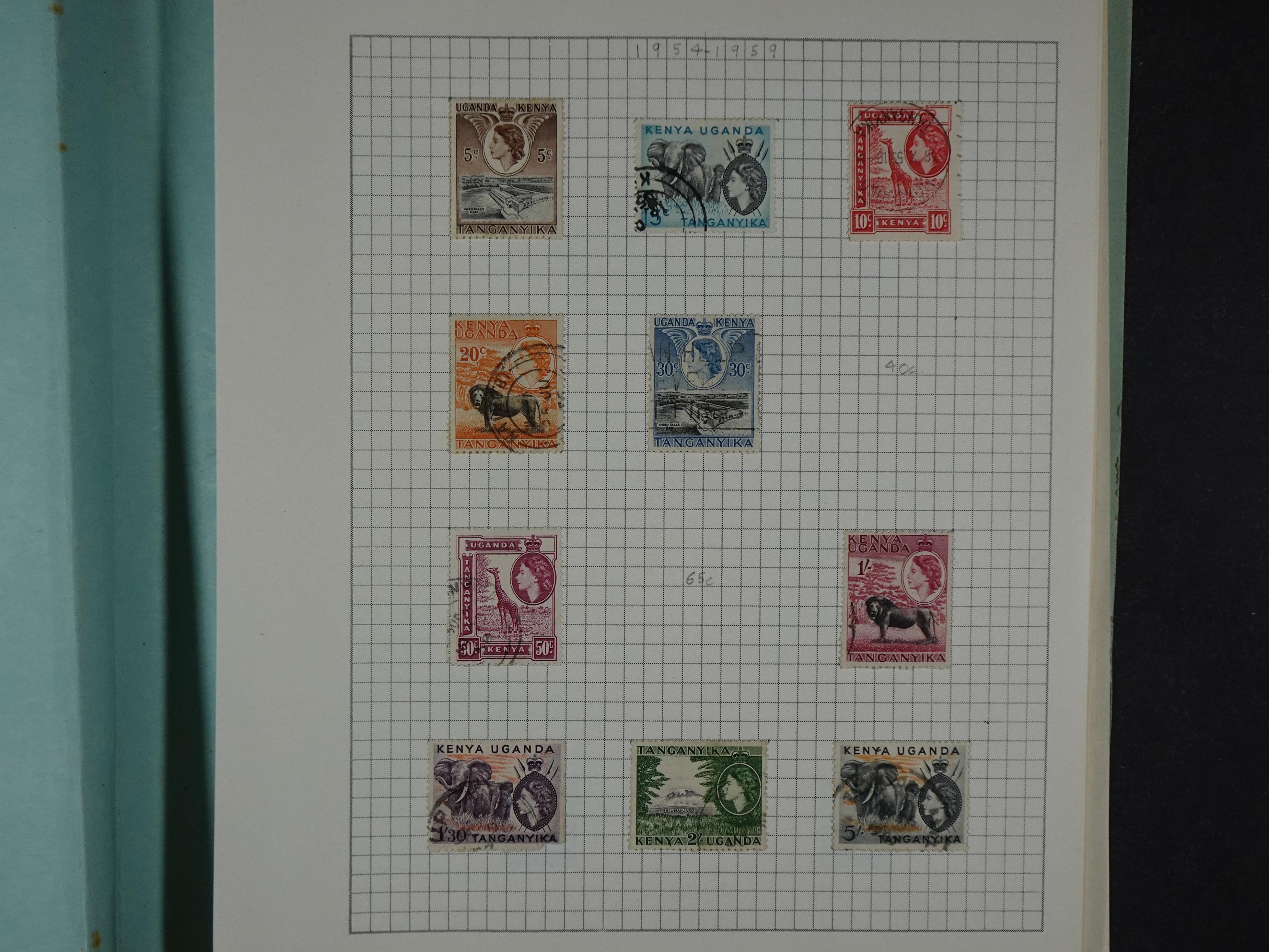 Aardige collectie met betere zegels. 87