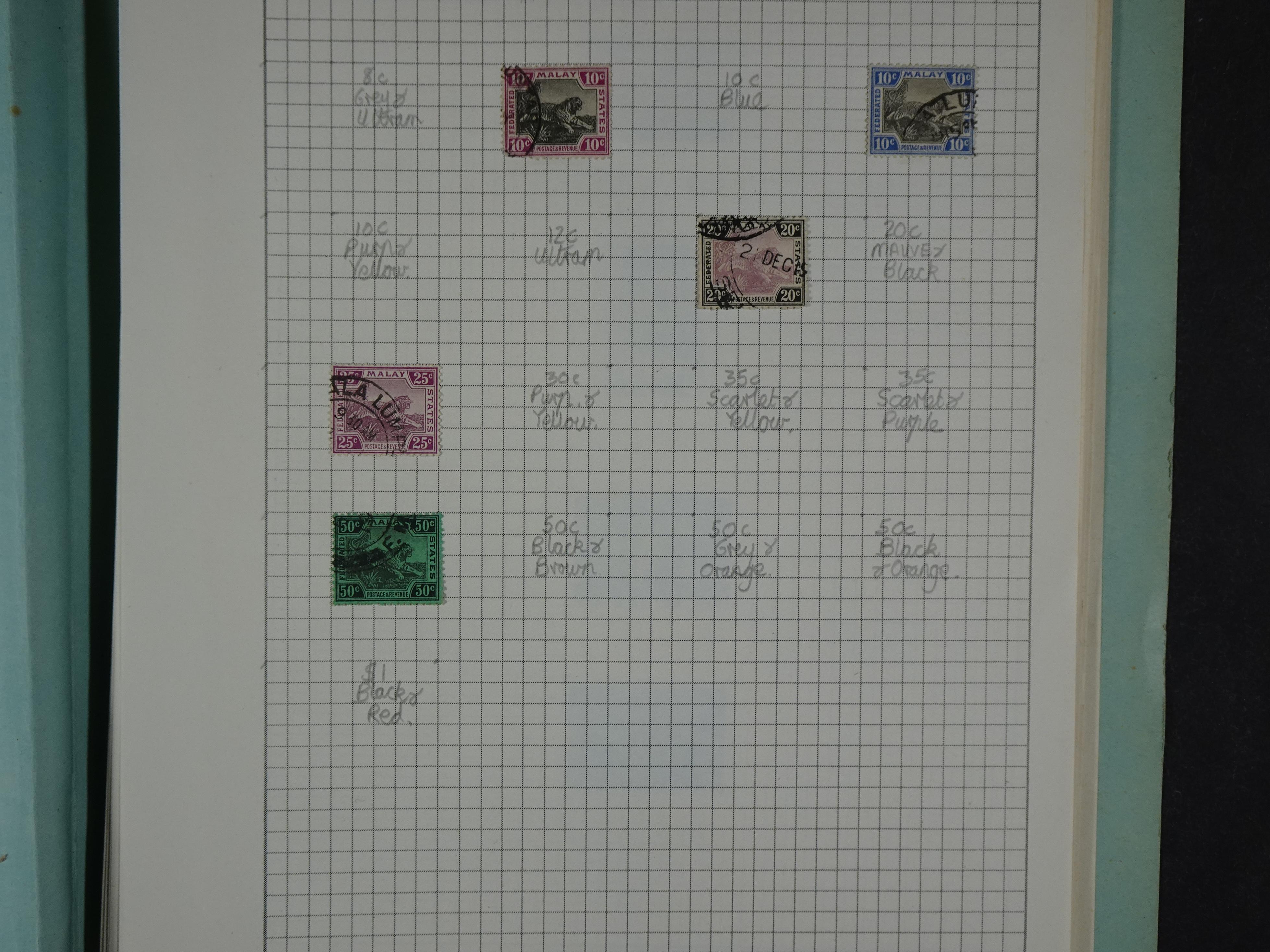 Aardige collectie met betere zegels. 95