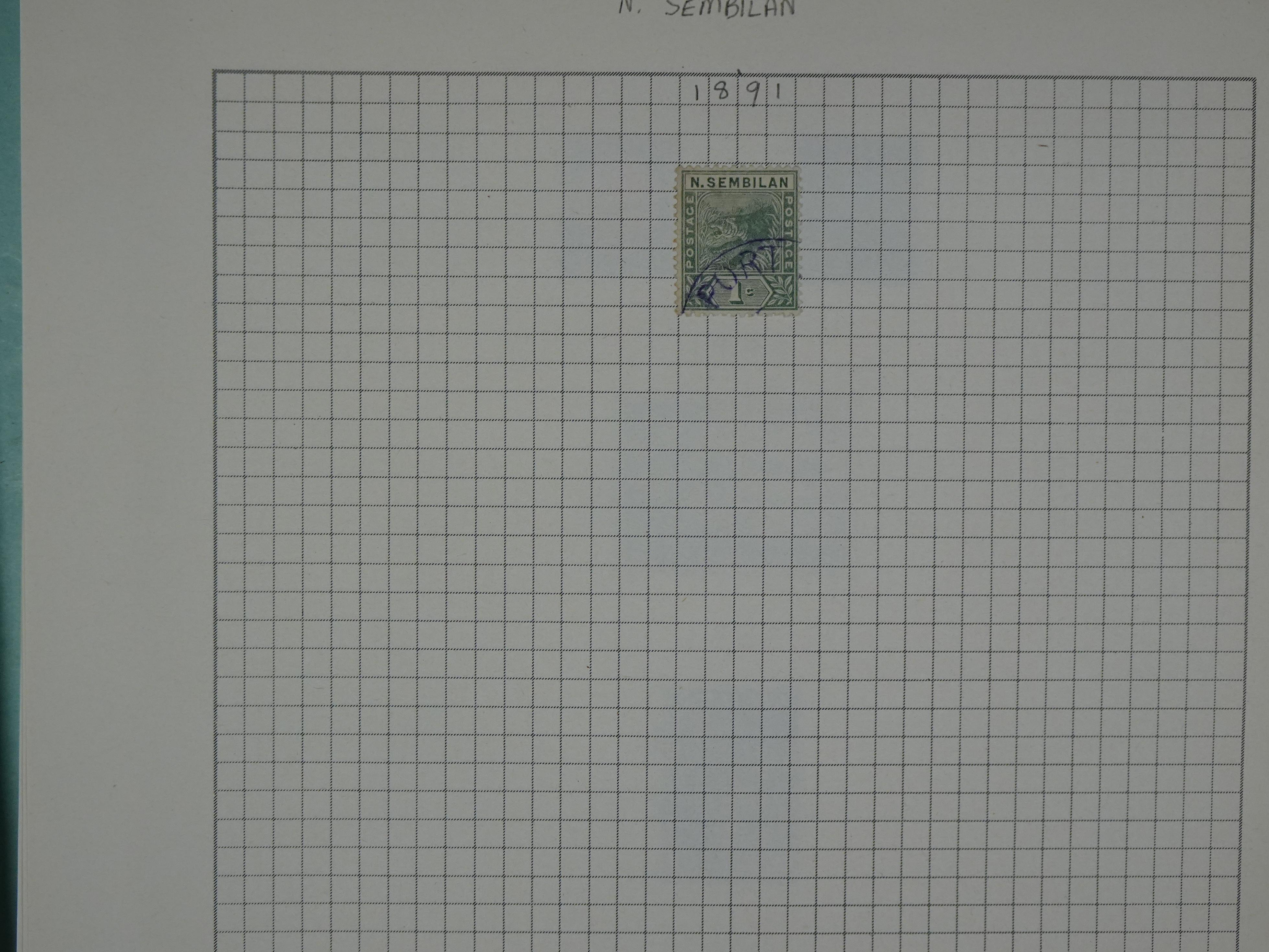 Aardige collectie met betere zegels. 99