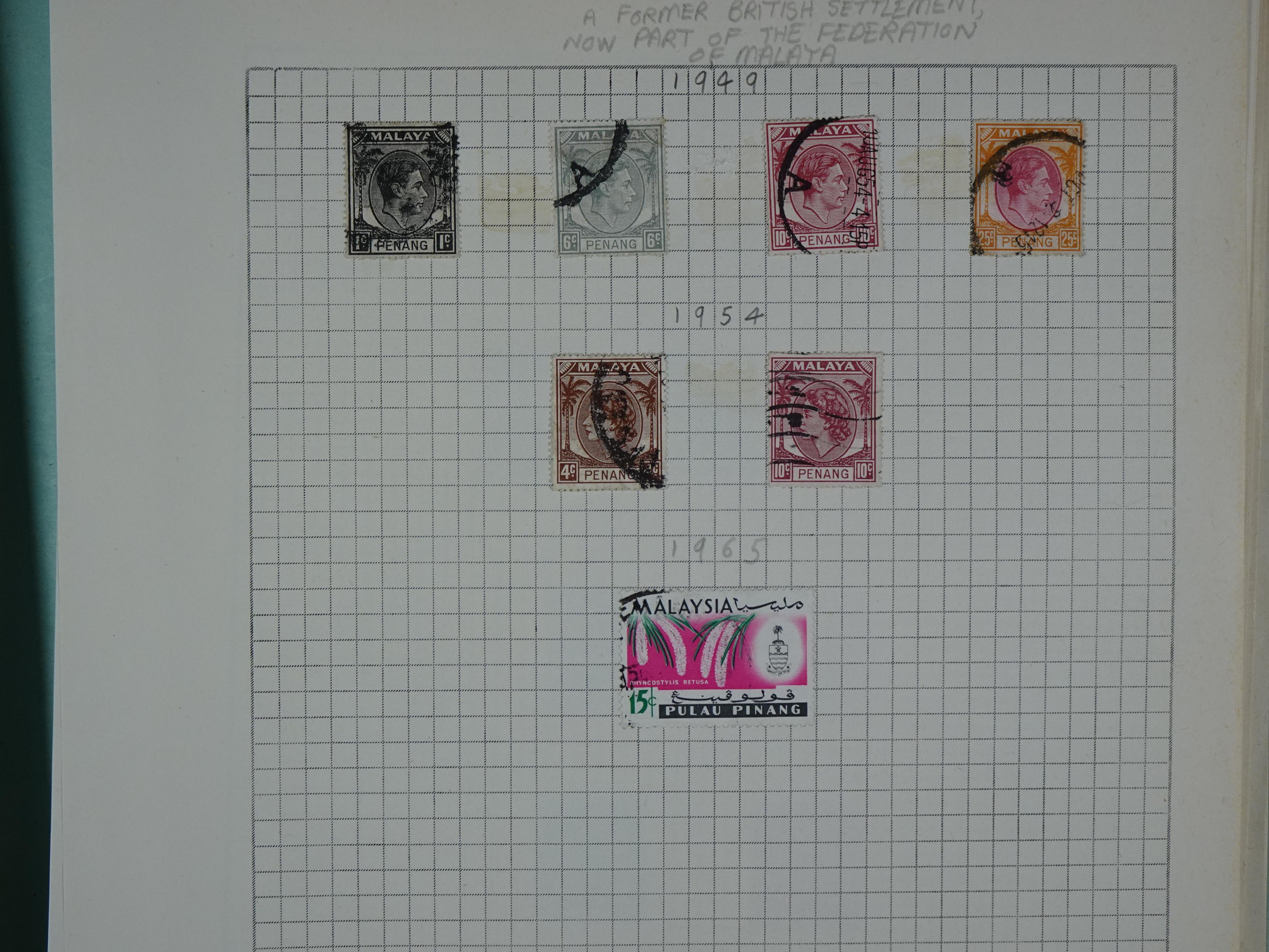 Aardige collectie met betere zegels. 101