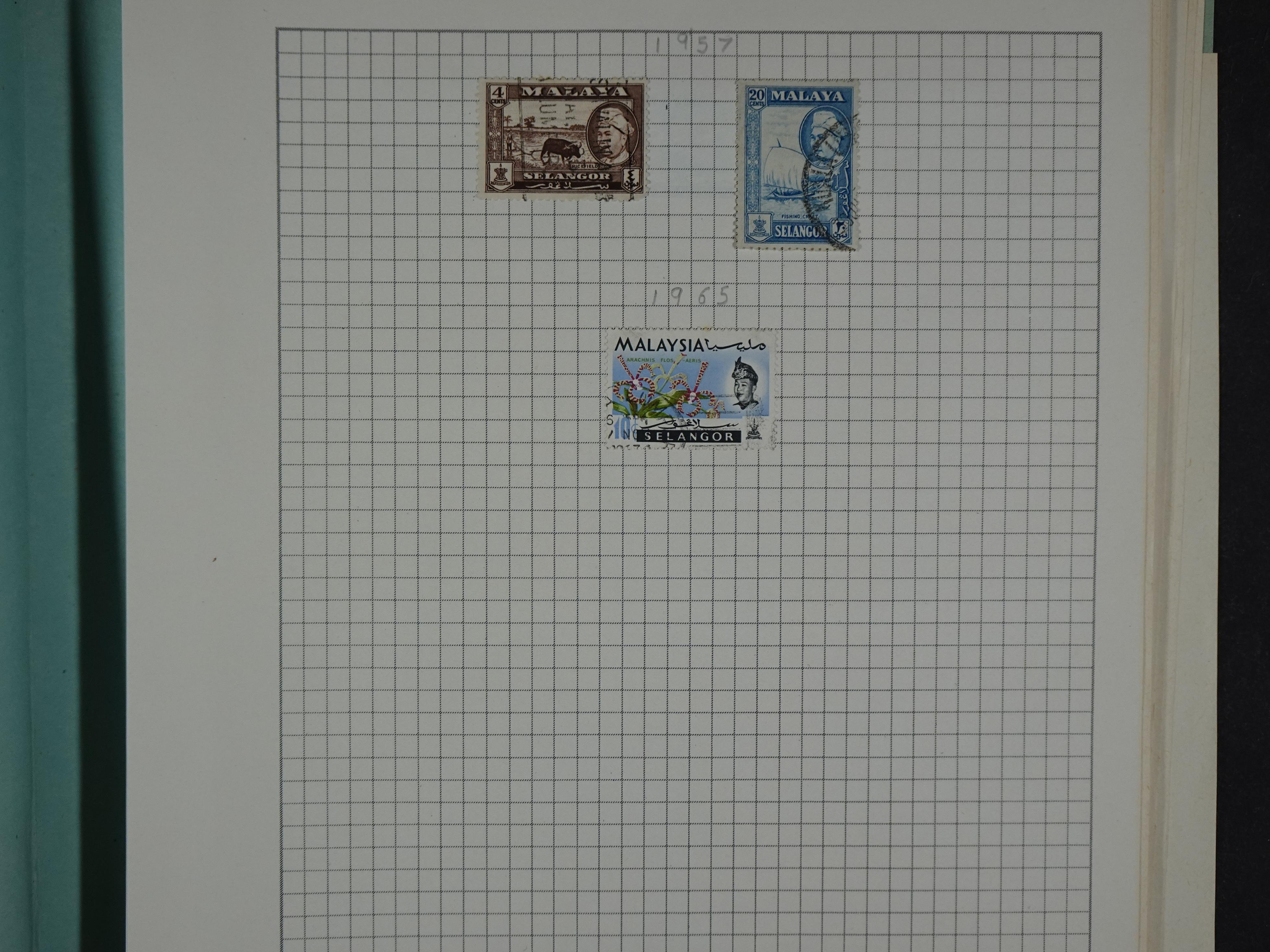 Aardige collectie met betere zegels. 106