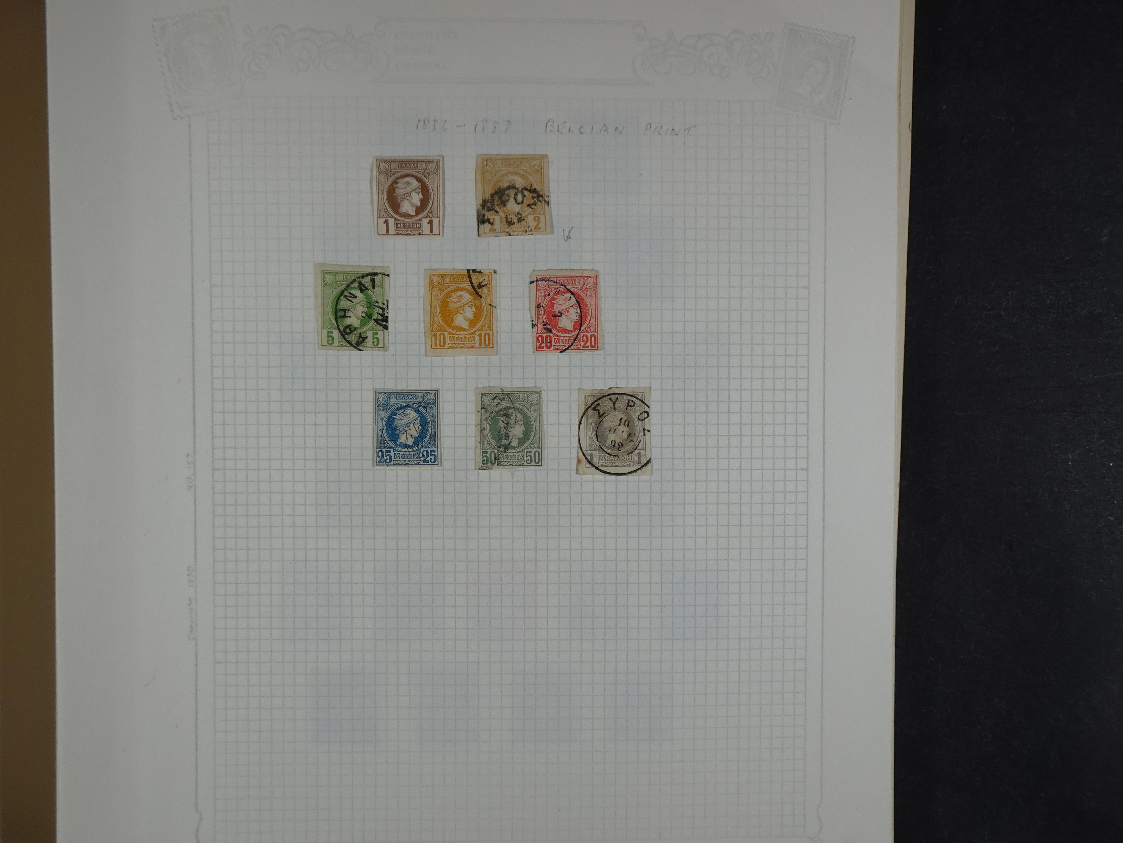 Mooie verzameling 1862 - 1966 veel Hermes koppen en diverse types redelijke kwaliteit. 5