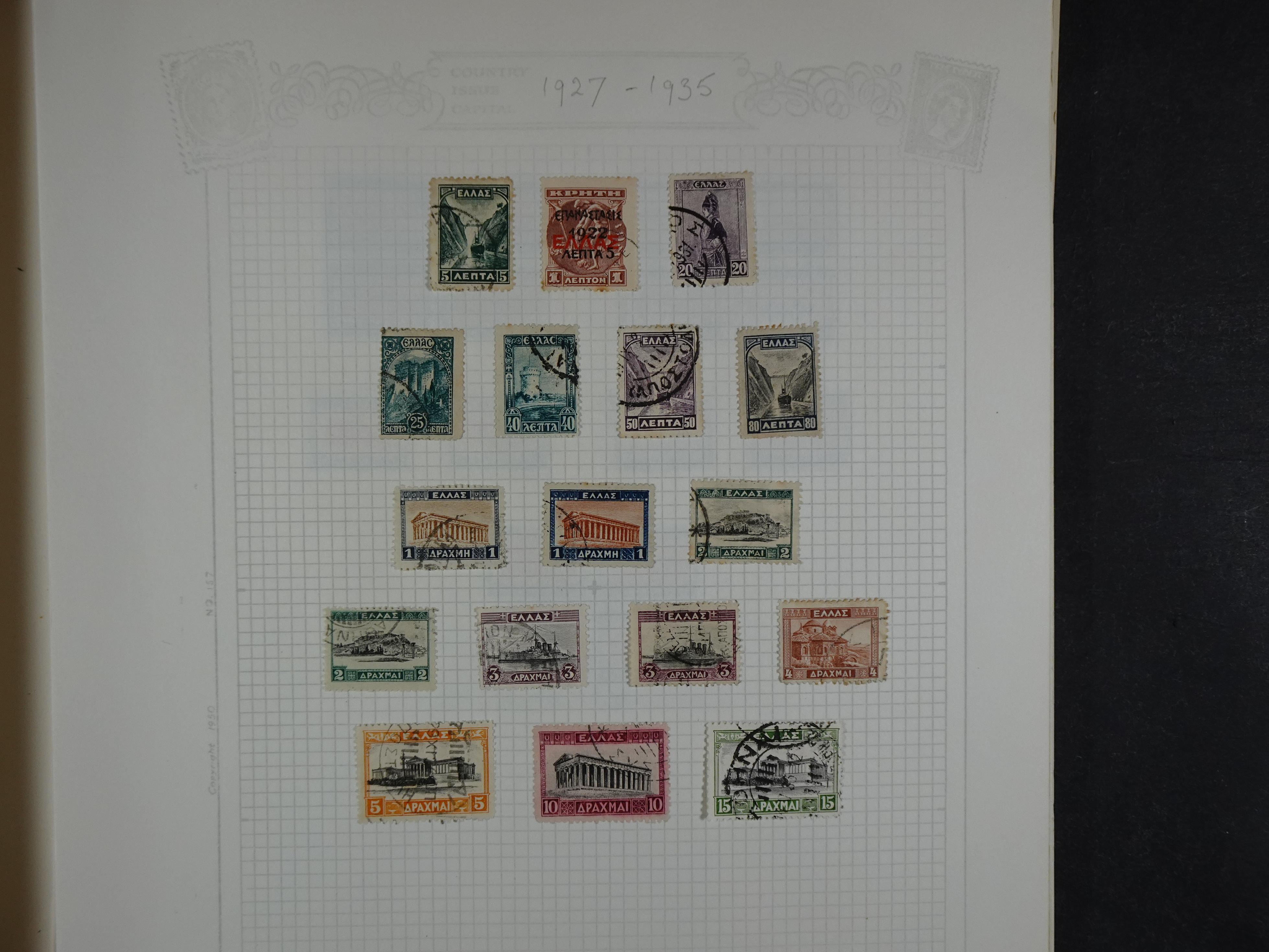 Mooie verzameling 1862 - 1966 veel Hermes koppen en diverse types redelijke kwaliteit. 18