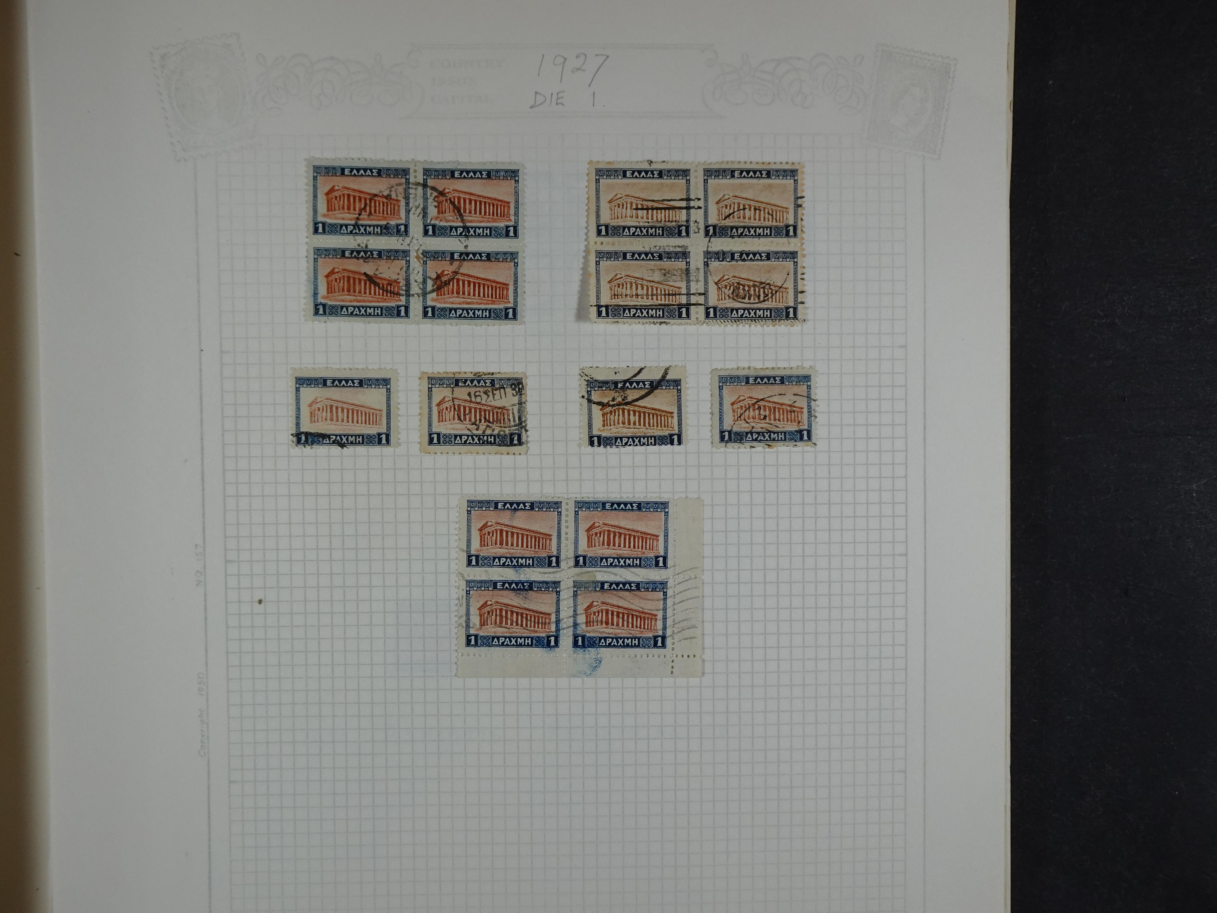 Mooie verzameling 1862 - 1966 veel Hermes koppen en diverse types redelijke kwaliteit. 19