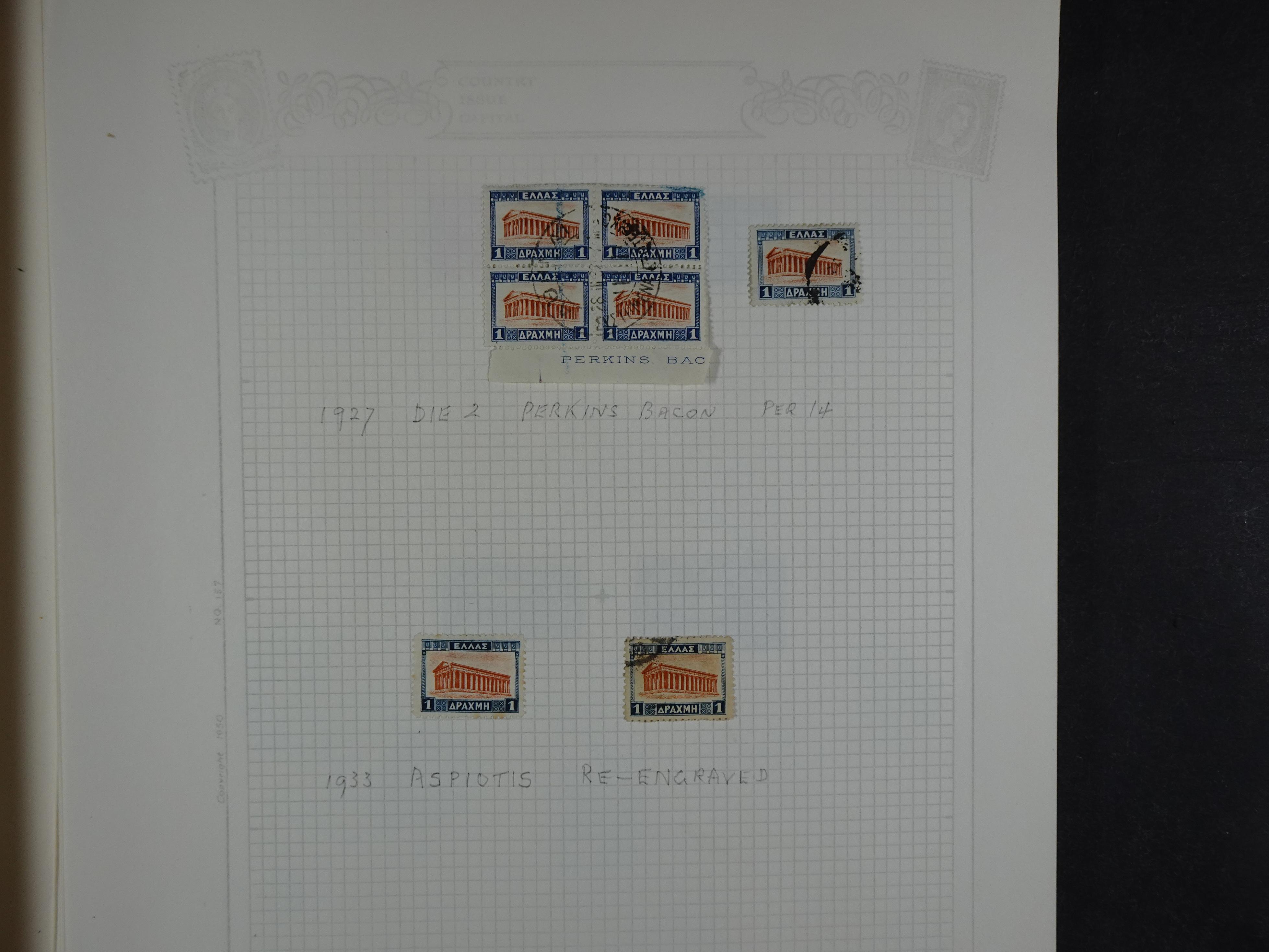 Mooie verzameling 1862 - 1966 veel Hermes koppen en diverse types redelijke kwaliteit. 20