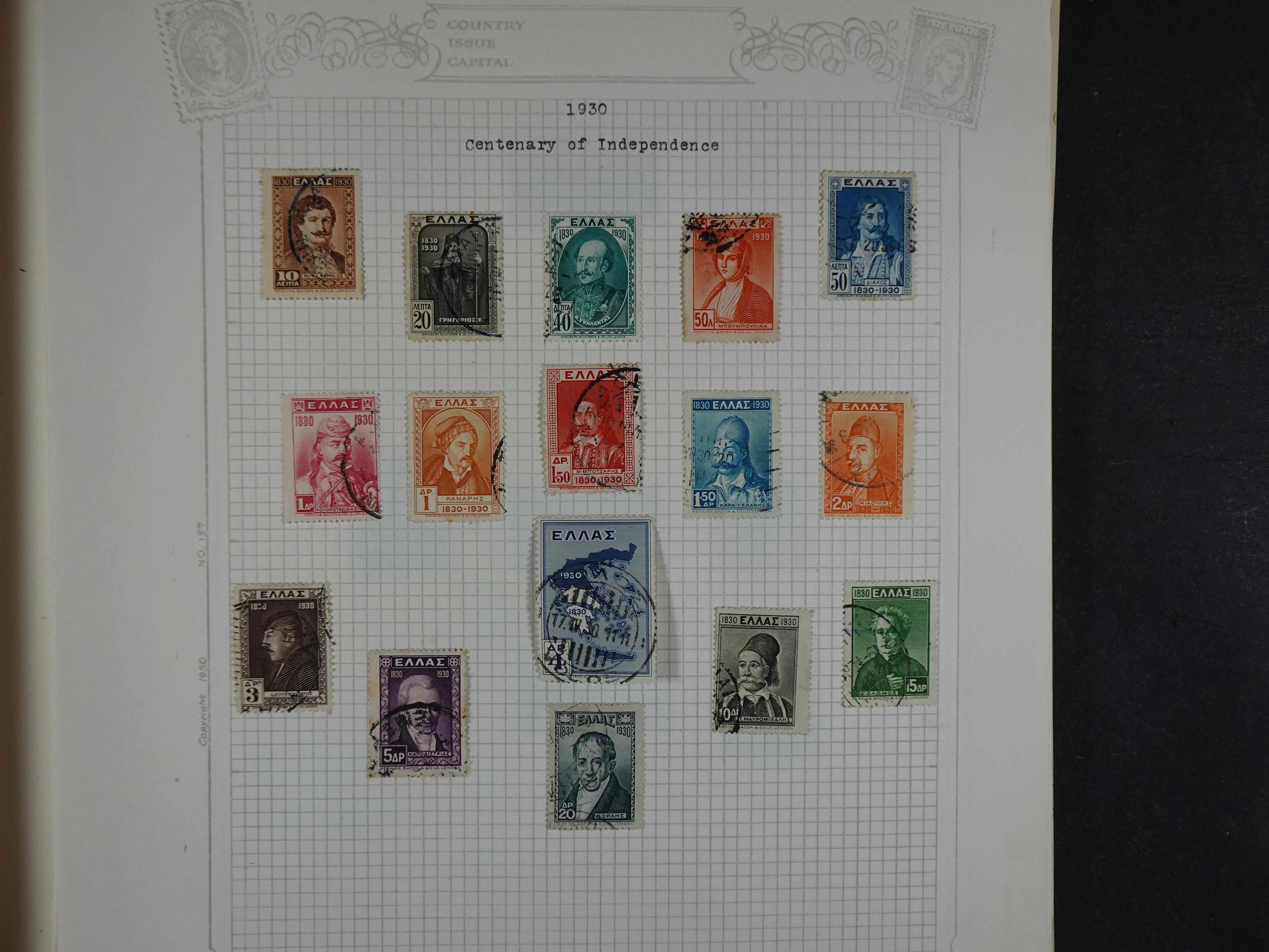 Mooie verzameling 1862 - 1966 veel Hermes koppen en diverse types redelijke kwaliteit. 22