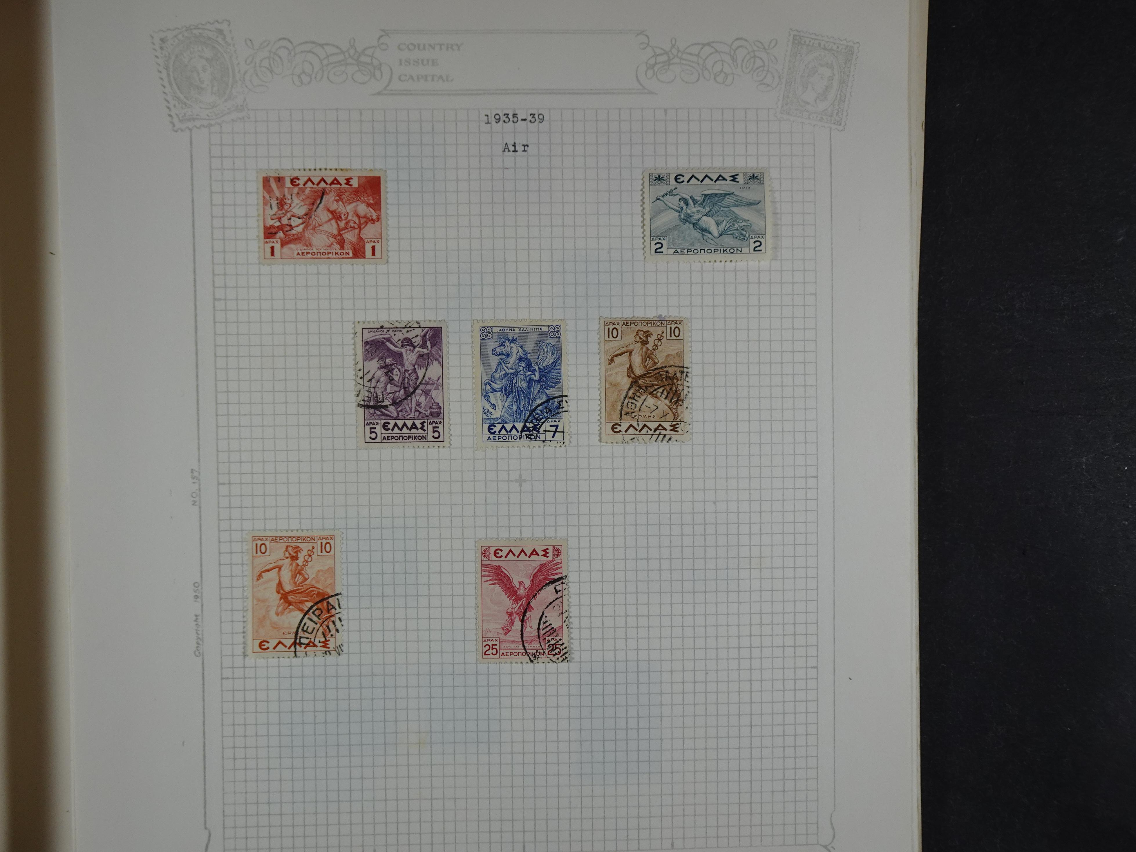 Mooie verzameling 1862 - 1966 veel Hermes koppen en diverse types redelijke kwaliteit. 25