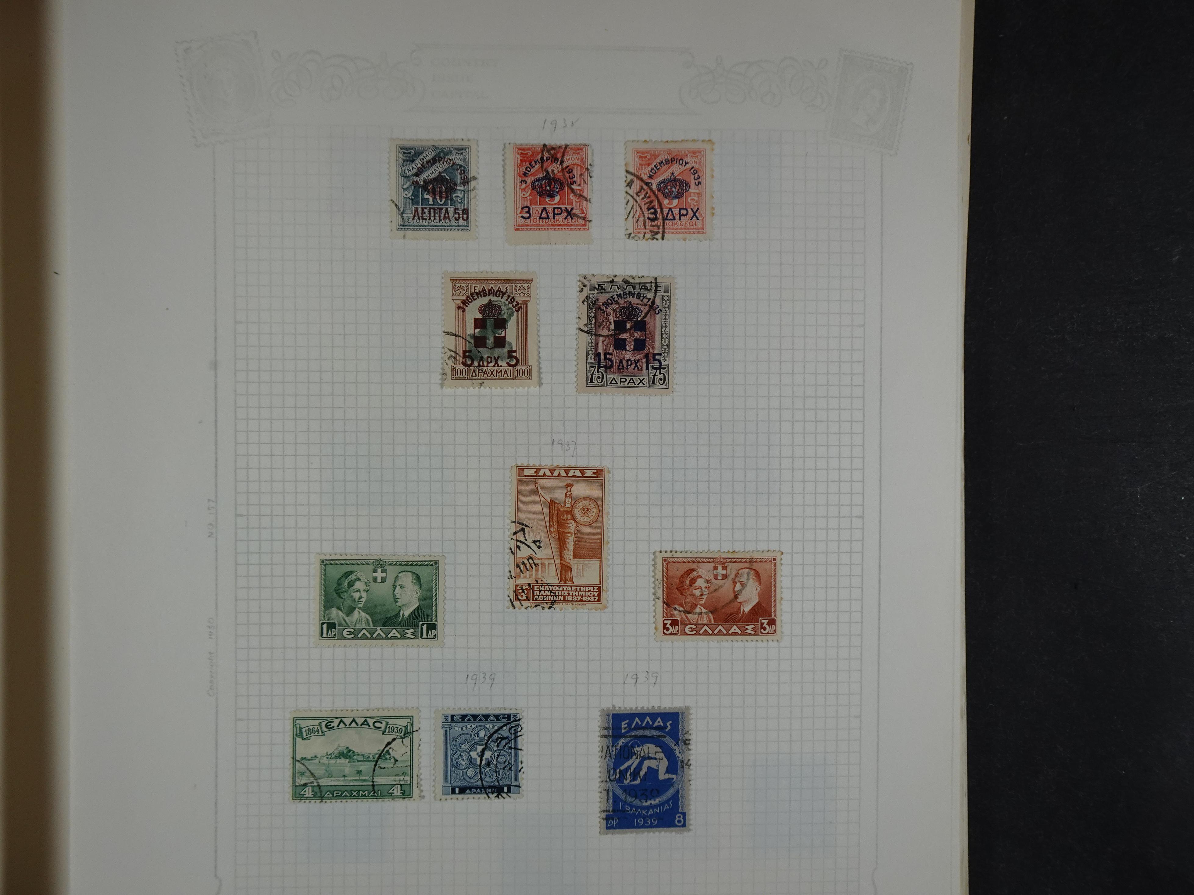 Mooie verzameling 1862 - 1966 veel Hermes koppen en diverse types redelijke kwaliteit. 26