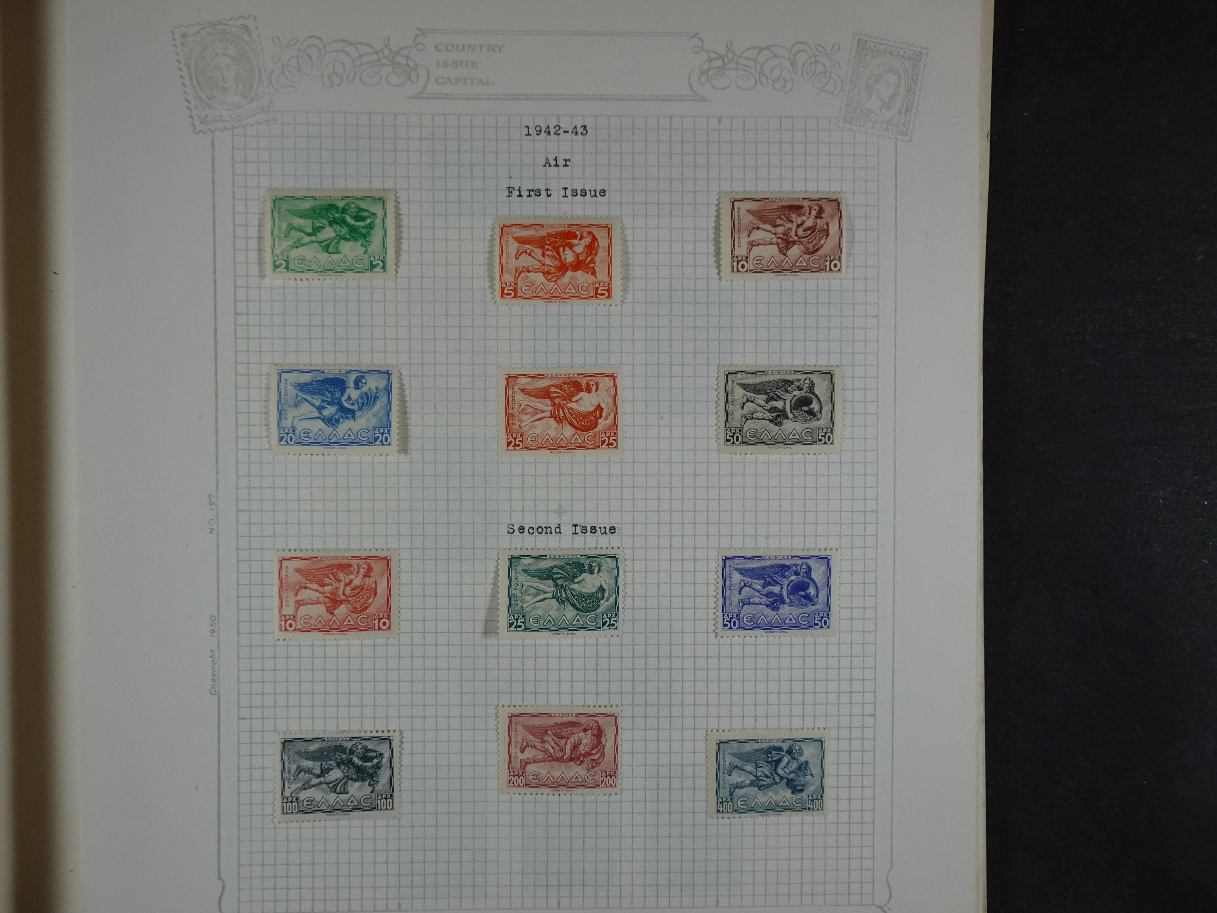 Mooie verzameling 1862 - 1966 veel Hermes koppen en diverse types redelijke kwaliteit. 29