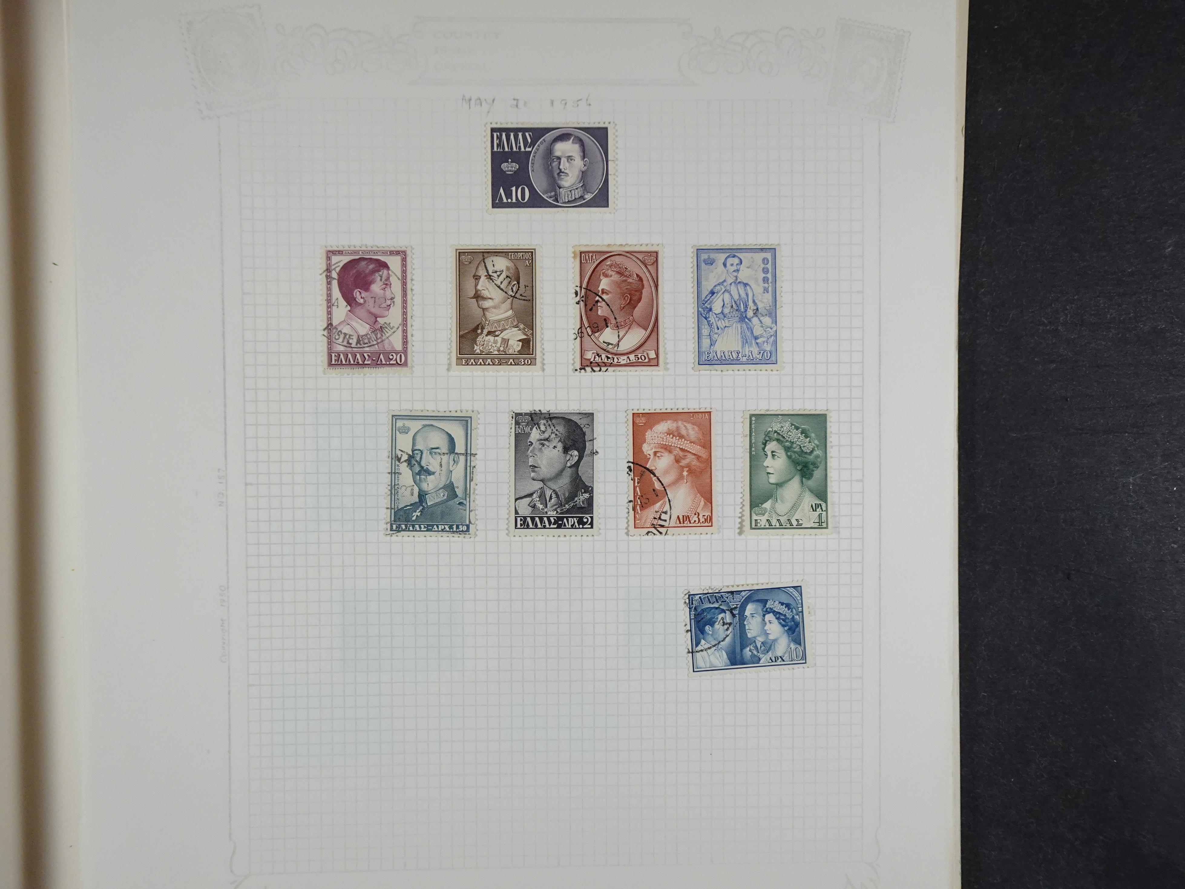 Mooie verzameling 1862 - 1966 veel Hermes koppen en diverse types redelijke kwaliteit. 47