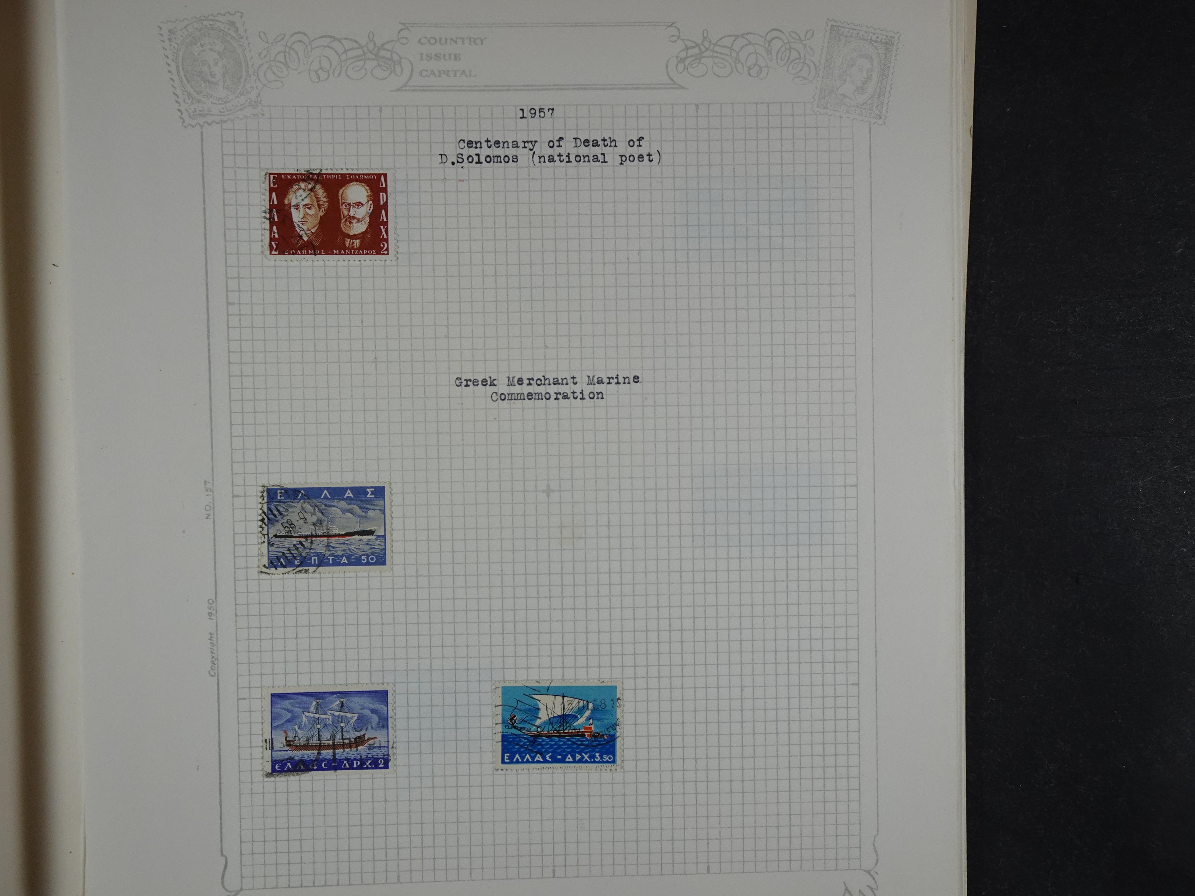 Mooie verzameling 1862 - 1966 veel Hermes koppen en diverse types redelijke kwaliteit. 49