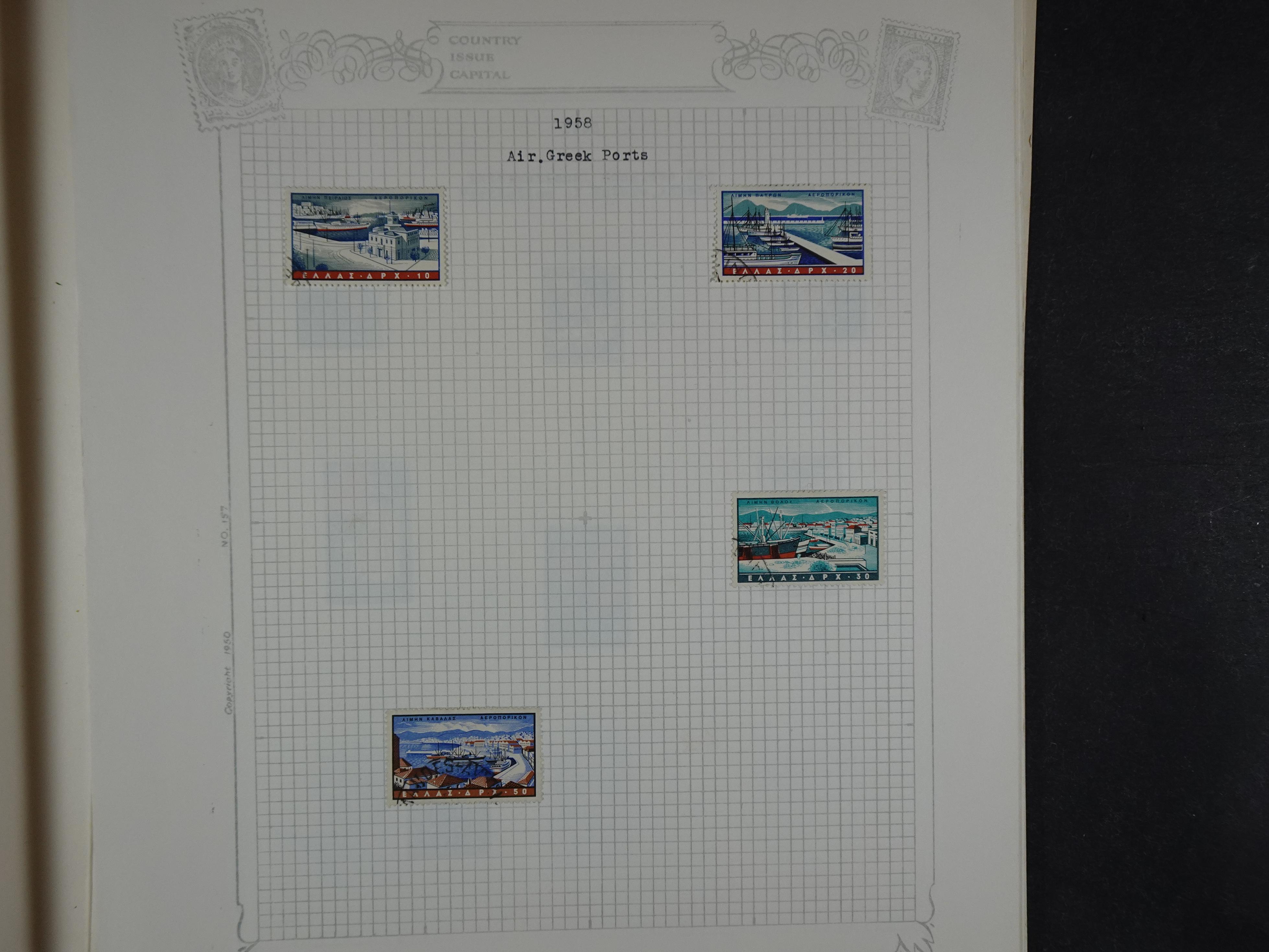 Mooie verzameling 1862 - 1966 veel Hermes koppen en diverse types redelijke kwaliteit. 50