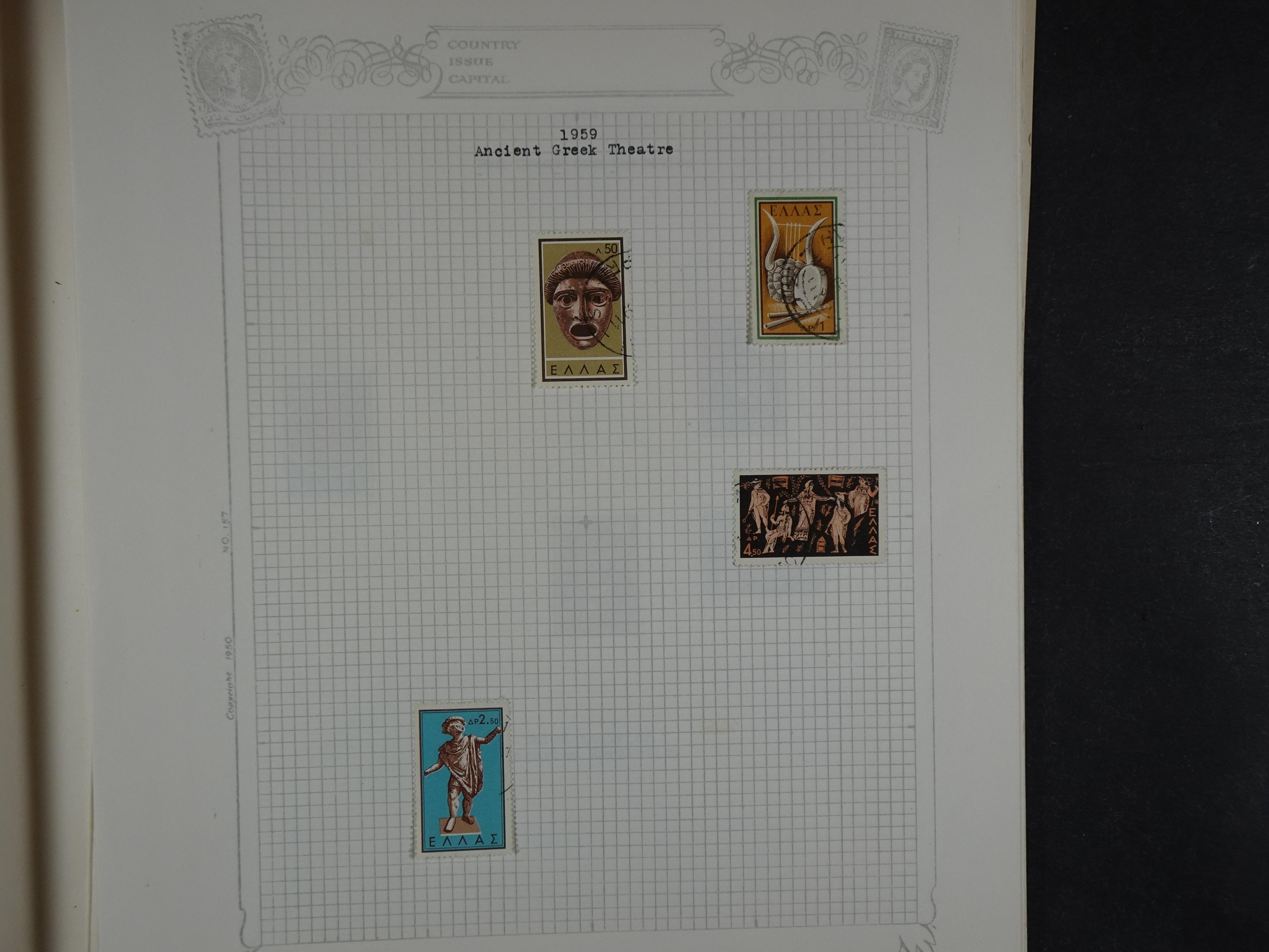 Mooie verzameling 1862 - 1966 veel Hermes koppen en diverse types redelijke kwaliteit. 53