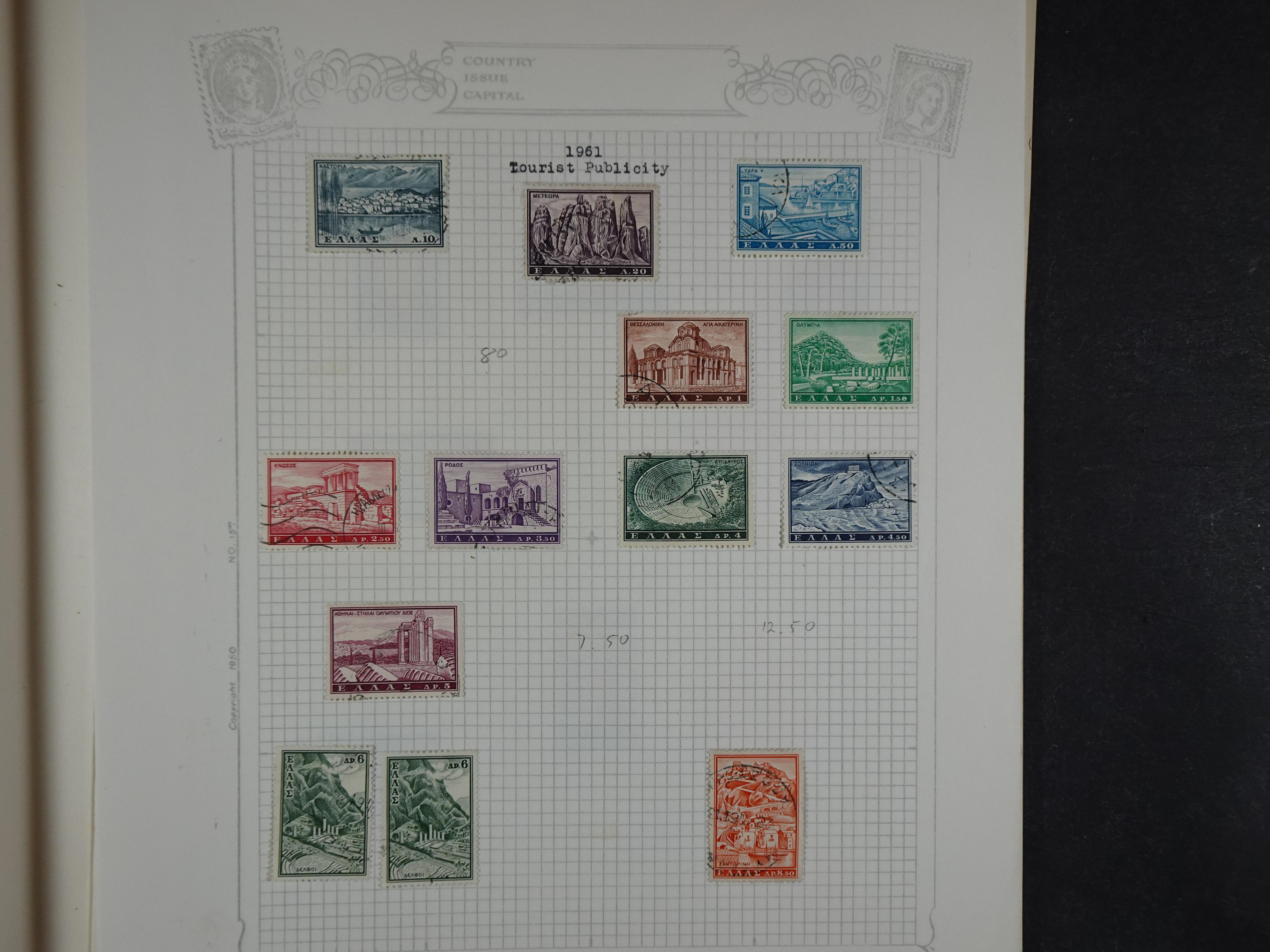 Mooie verzameling 1862 - 1966 veel Hermes koppen en diverse types redelijke kwaliteit. 57
