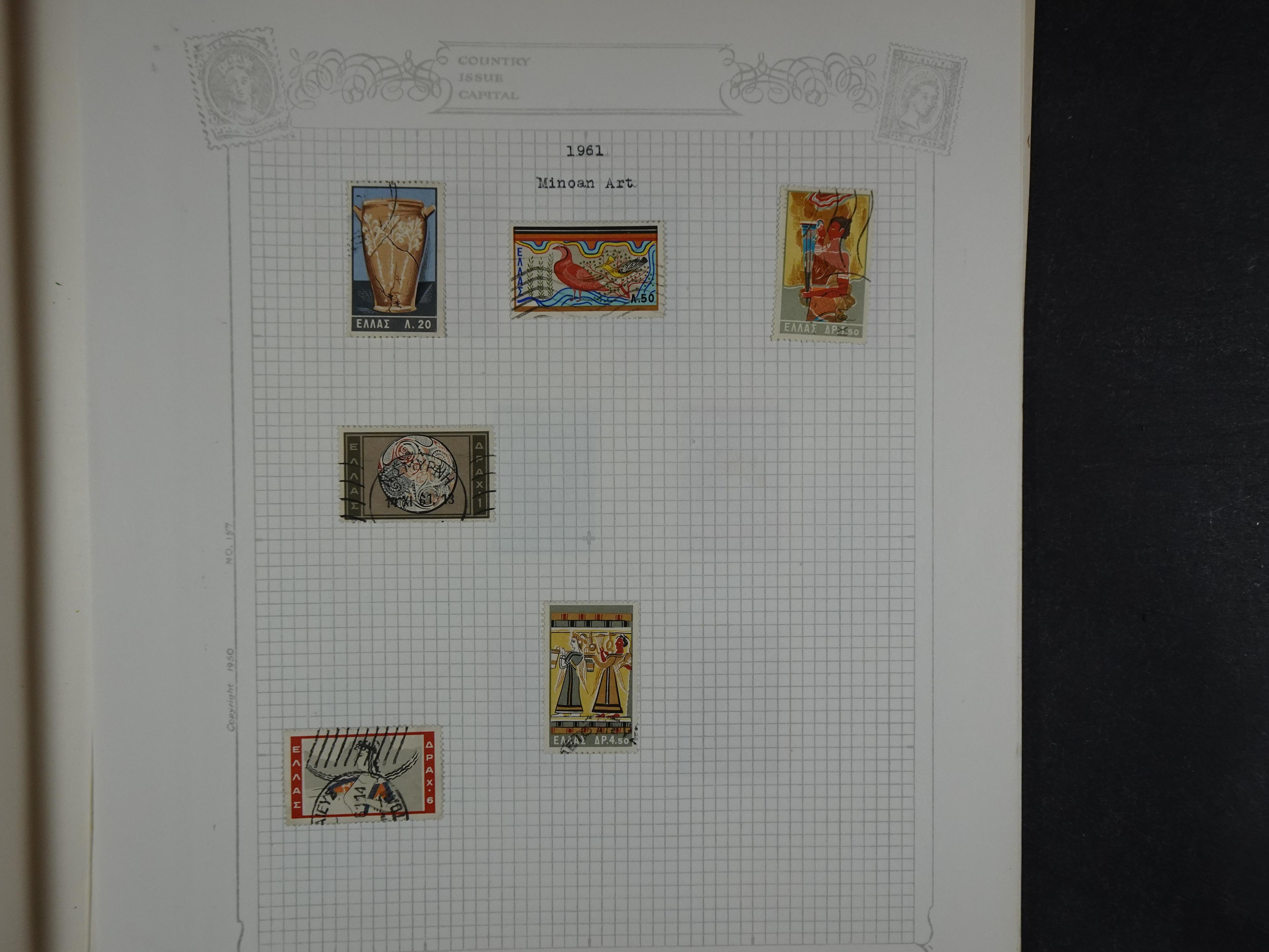 Mooie verzameling 1862 - 1966 veel Hermes koppen en diverse types redelijke kwaliteit. 58