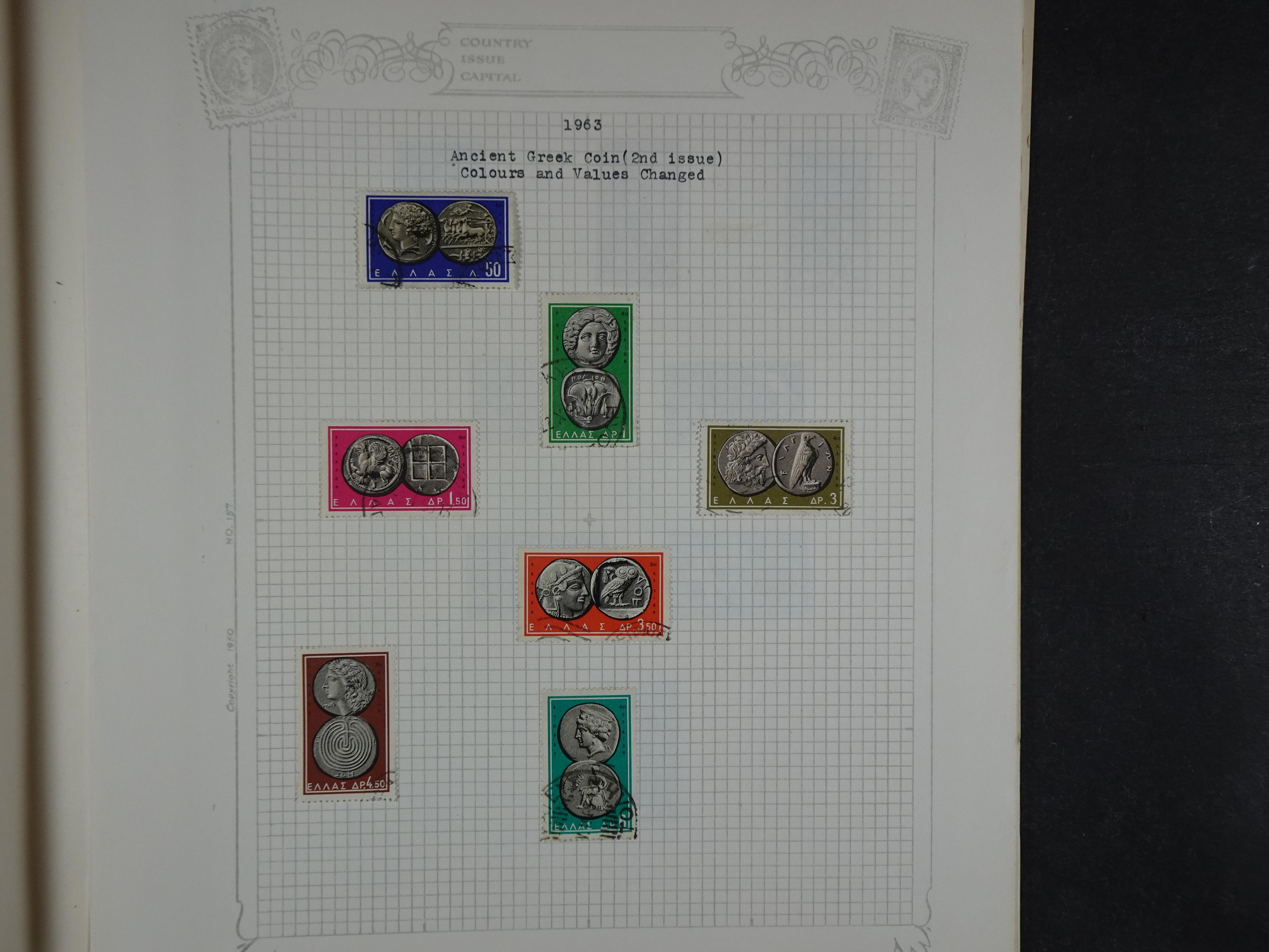 Mooie verzameling 1862 - 1966 veel Hermes koppen en diverse types redelijke kwaliteit. 64