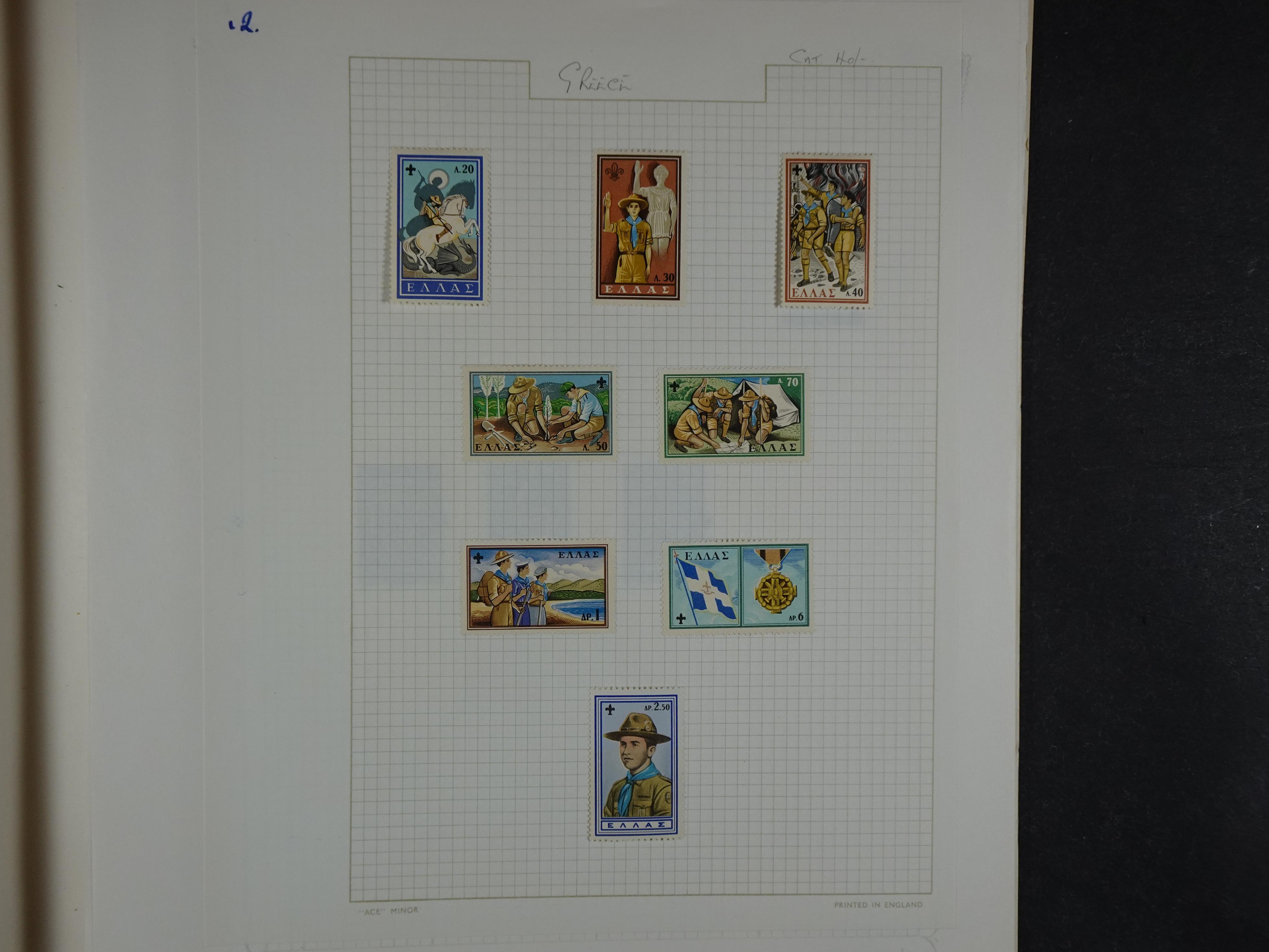 Mooie verzameling 1862 - 1966 veel Hermes koppen en diverse types redelijke kwaliteit. 65